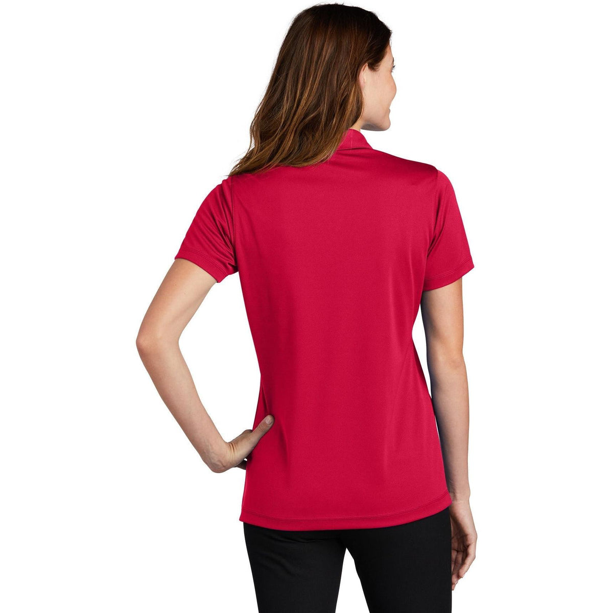 no-logo Sport-Tek Ladies PosiCharge Micro-Mesh Polo-Regular-Sport-Tek-Thread Logic