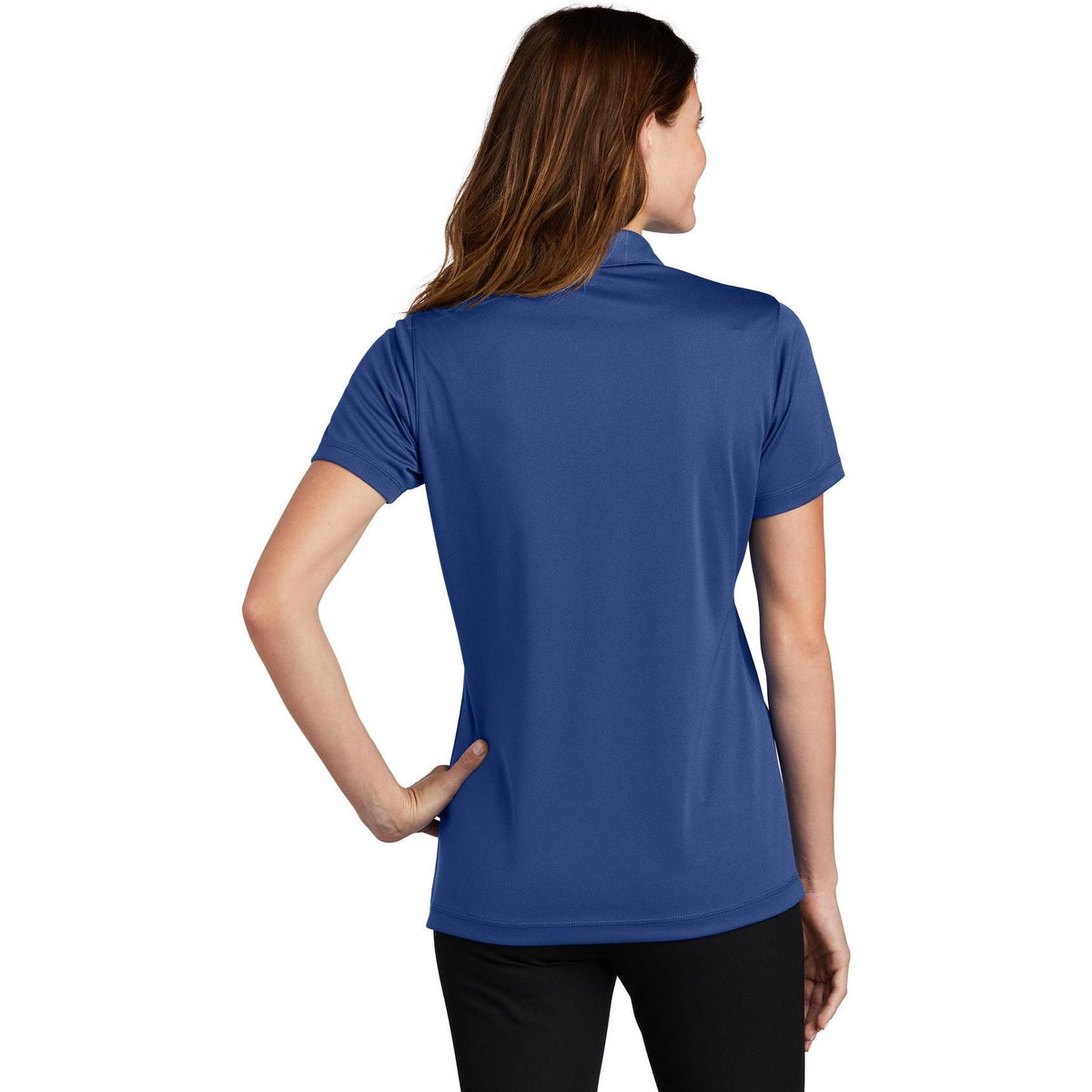 no-logo Sport-Tek Ladies PosiCharge Micro-Mesh Polo-Regular-Sport-Tek-Thread Logic