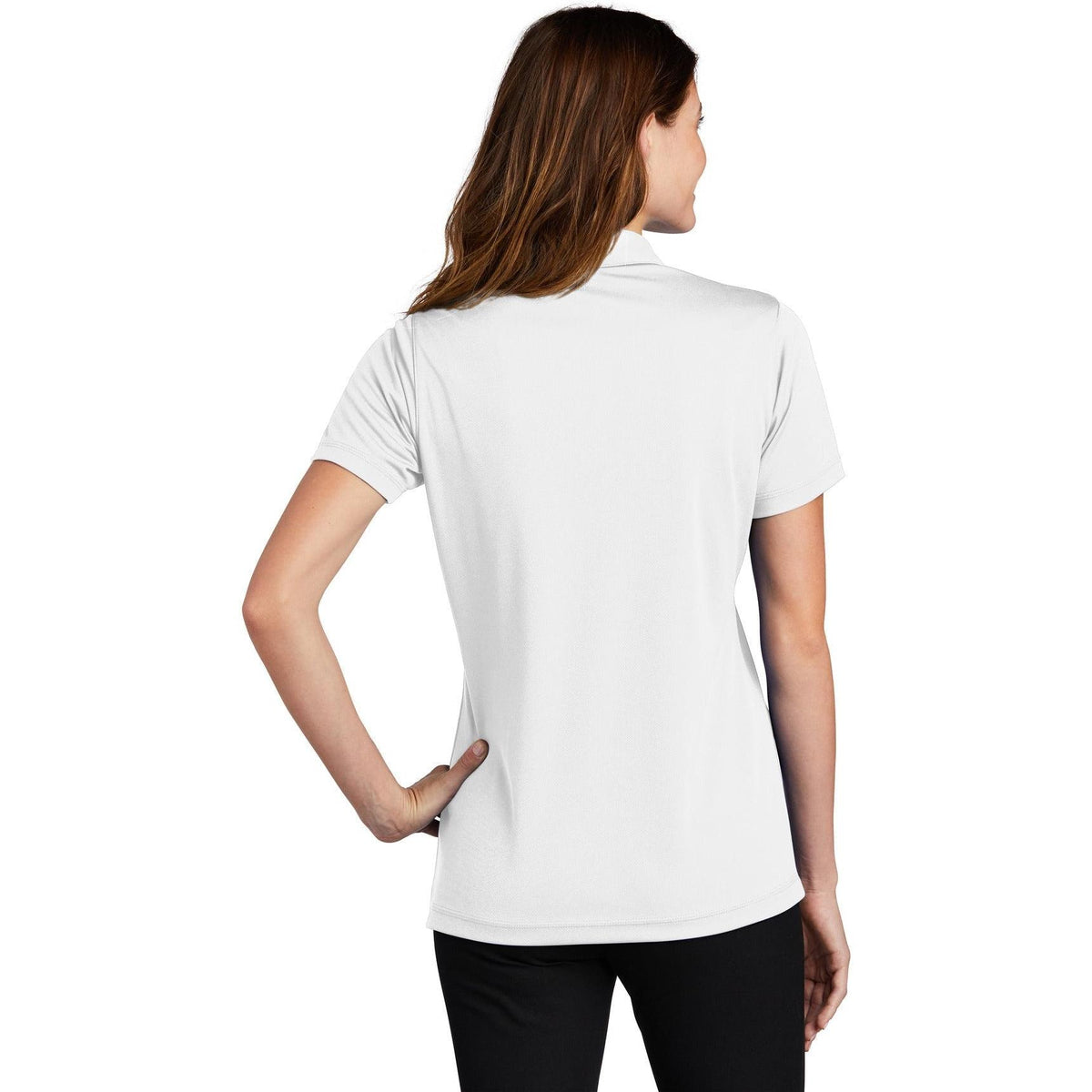 no-logo Sport-Tek Ladies PosiCharge Micro-Mesh Polo-Regular-Sport-Tek-Thread Logic