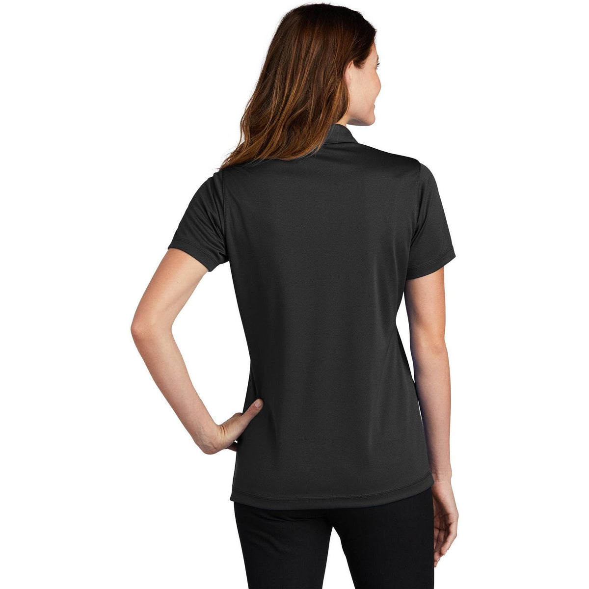 no-logo Sport-Tek Ladies PosiCharge Micro-Mesh Polo-Regular-Sport-Tek-Thread Logic
