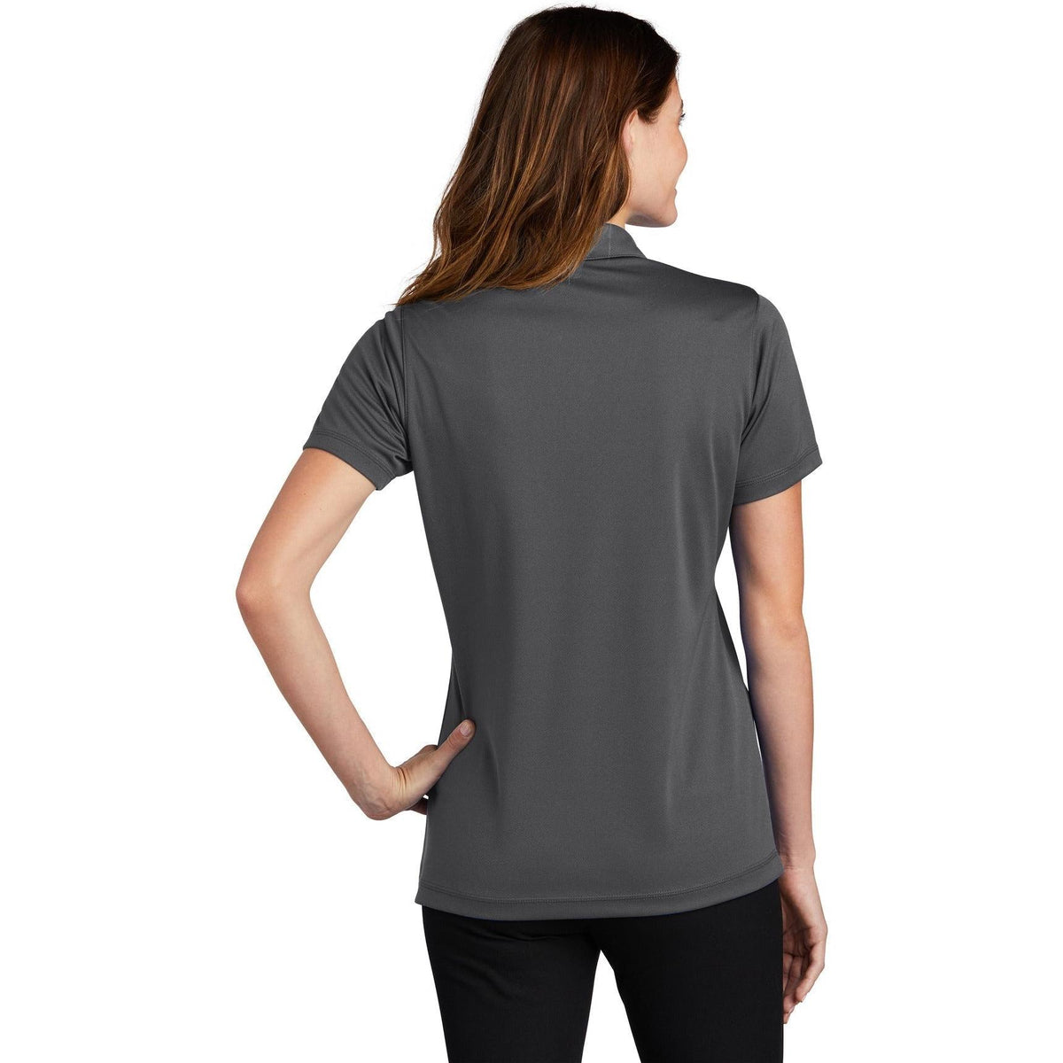 no-logo Sport-Tek Ladies PosiCharge Micro-Mesh Polo-Regular-Sport-Tek-Thread Logic
