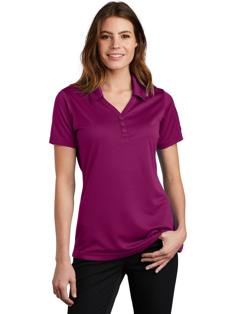  Sport-Tek Ladies PosiCharge Micro-Mesh Polo-Regular-Sport-Tek-Pink Rush-S-Thread Logic