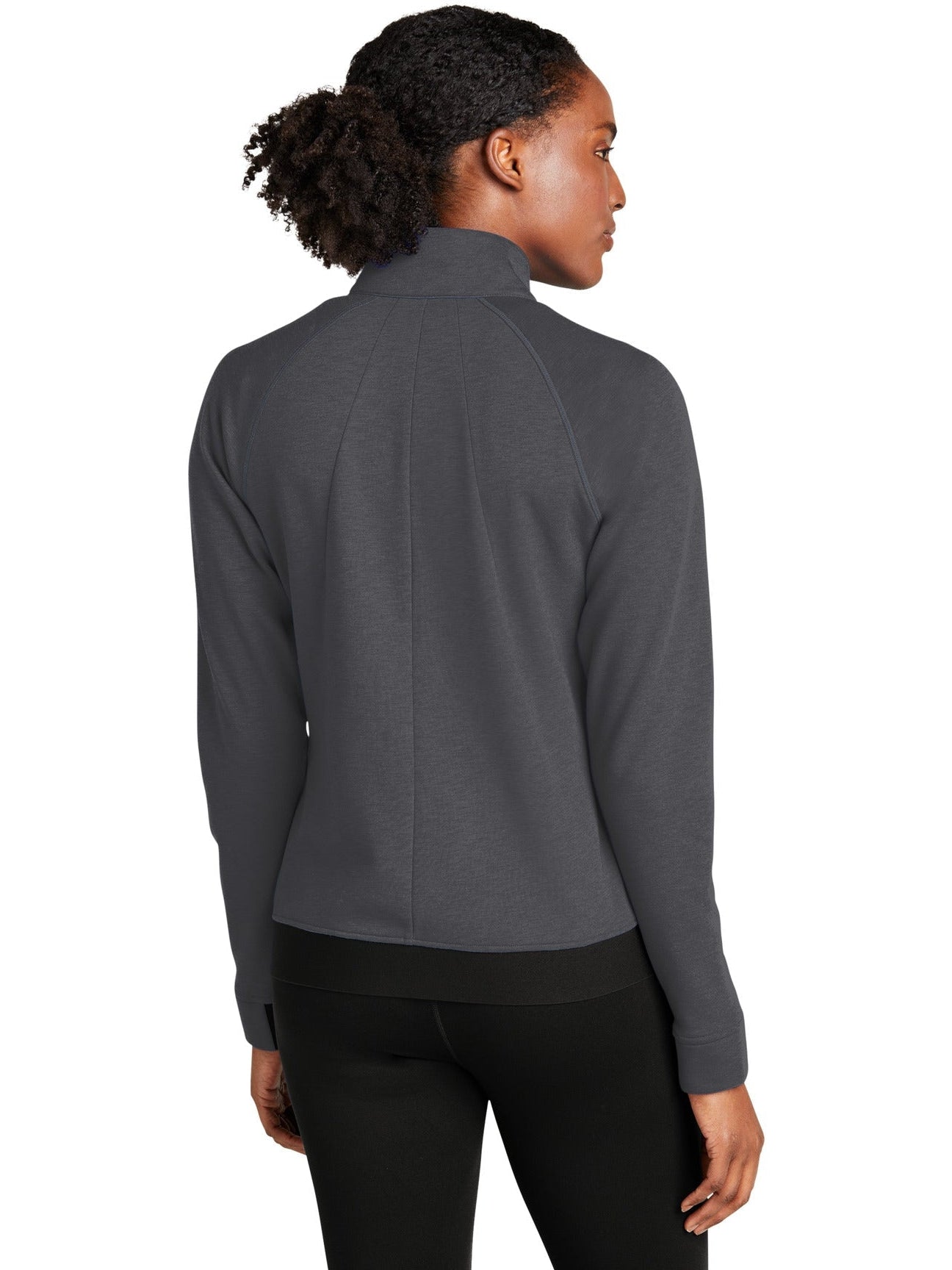 no-logo Sport-Tek Ladies PosiCharge Strive Full-Zip-Regular-Sport-Tek-Thread Logic