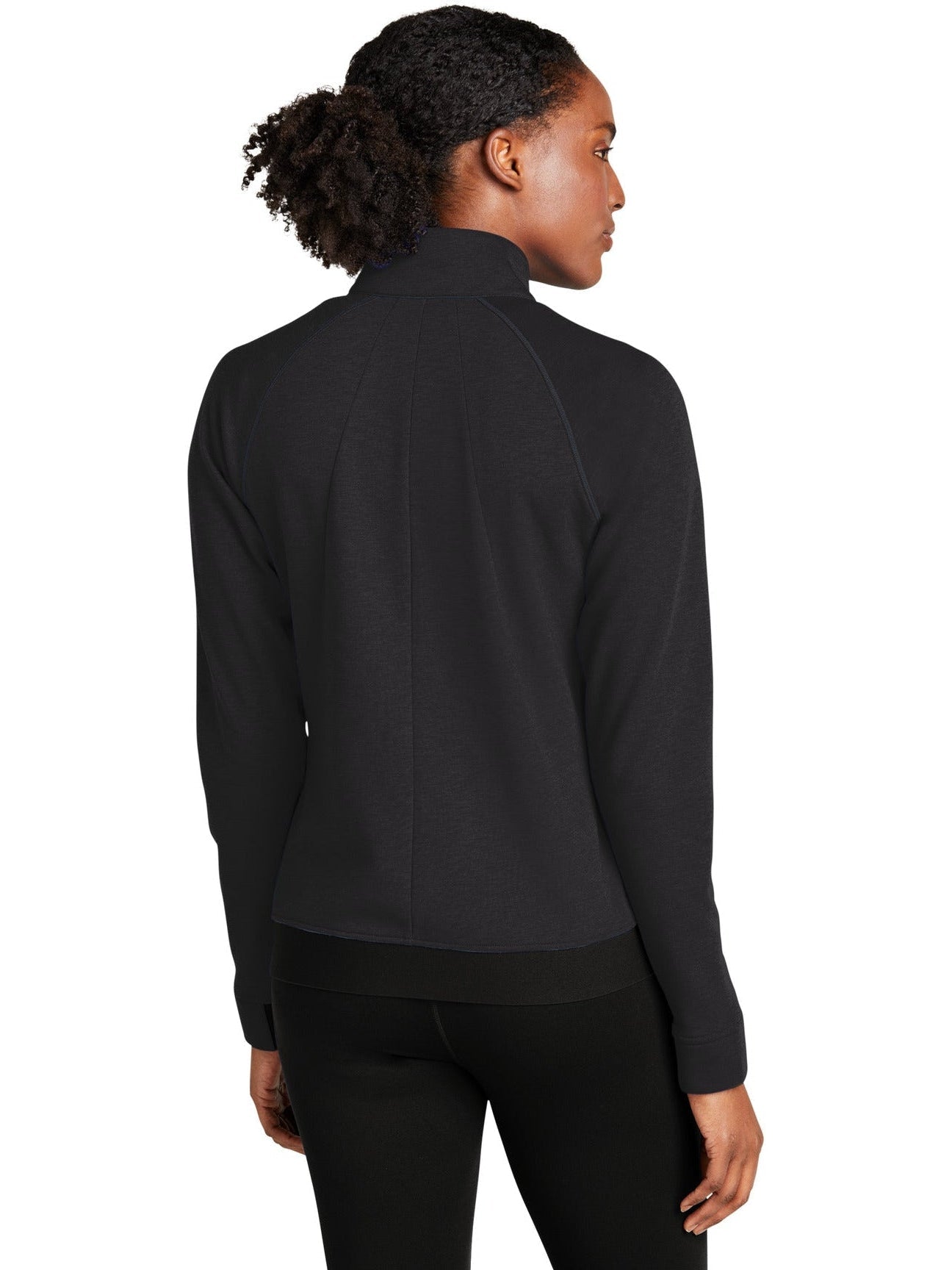 no-logo Sport-Tek Ladies PosiCharge Strive Full-Zip-Regular-Sport-Tek-Thread Logic
