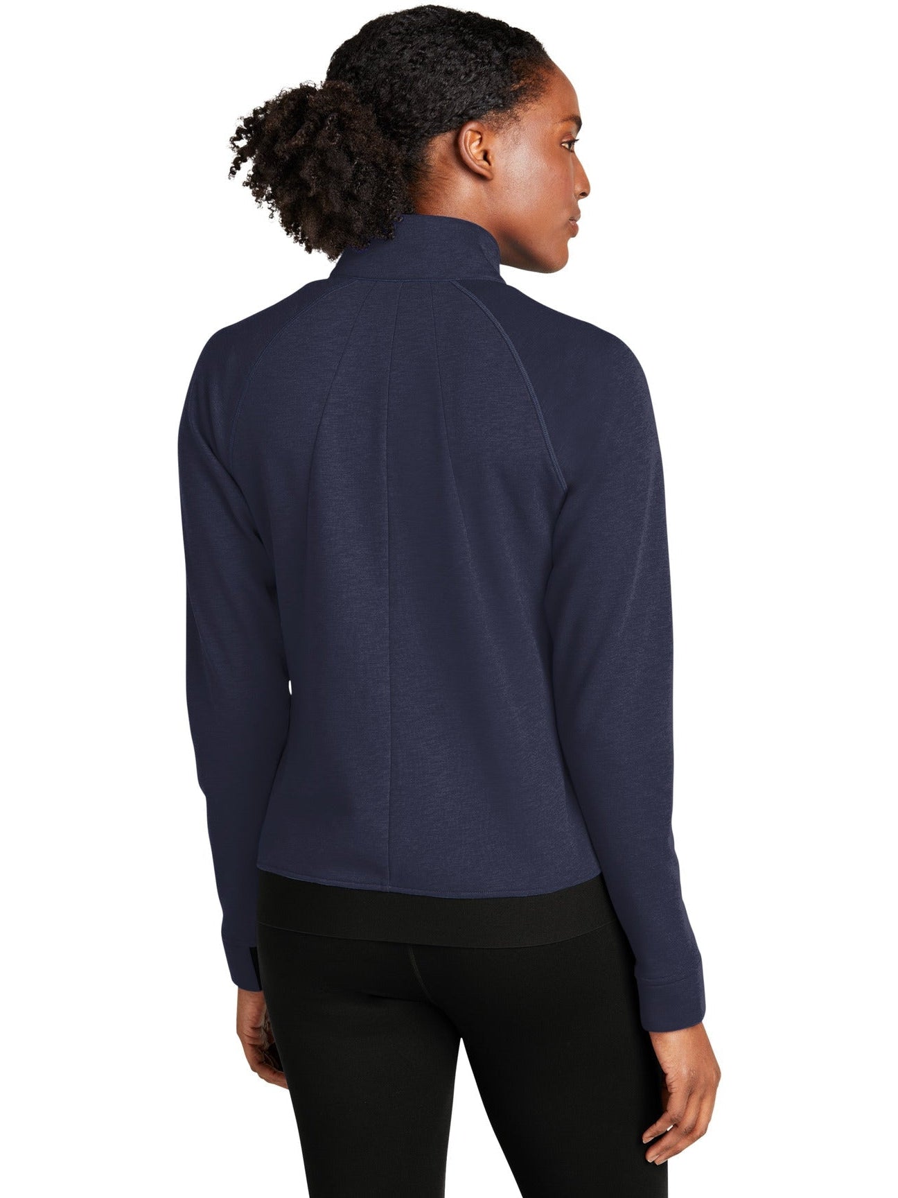 no-logo Sport-Tek Ladies PosiCharge Strive Full-Zip-Regular-Sport-Tek-Thread Logic