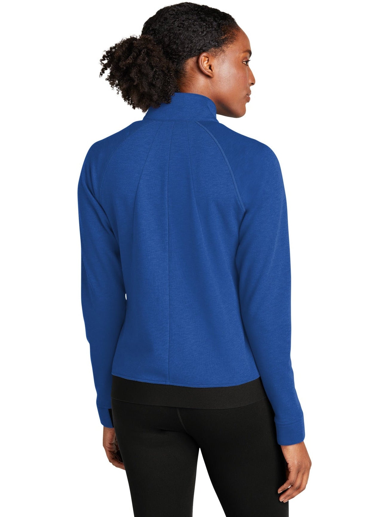 no-logo Sport-Tek Ladies PosiCharge Strive Full-Zip-Regular-Sport-Tek-Thread Logic