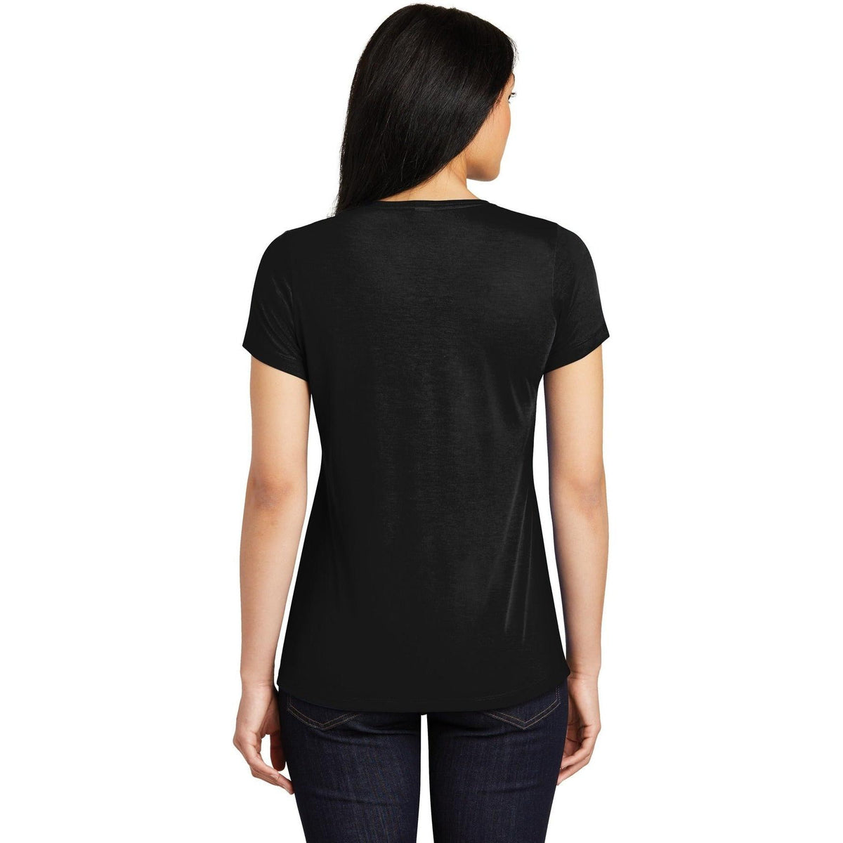 no-logo Sport-Tek Ladies Posicharge Competitor Cotton Touch Scoop Neck Tee-Regular-Sport-Tek-Thread Logic