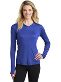  Sport-Tek Ladies Posicharge Competitor Hooded Pullover-Regular-Sport-Tek-True Royal-S-Thread Logic