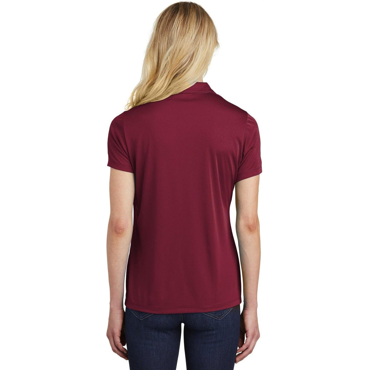 no-logo Sport-Tek Ladies Posicharge Competitor Polo-Regular-Sport-Tek-Thread Logic