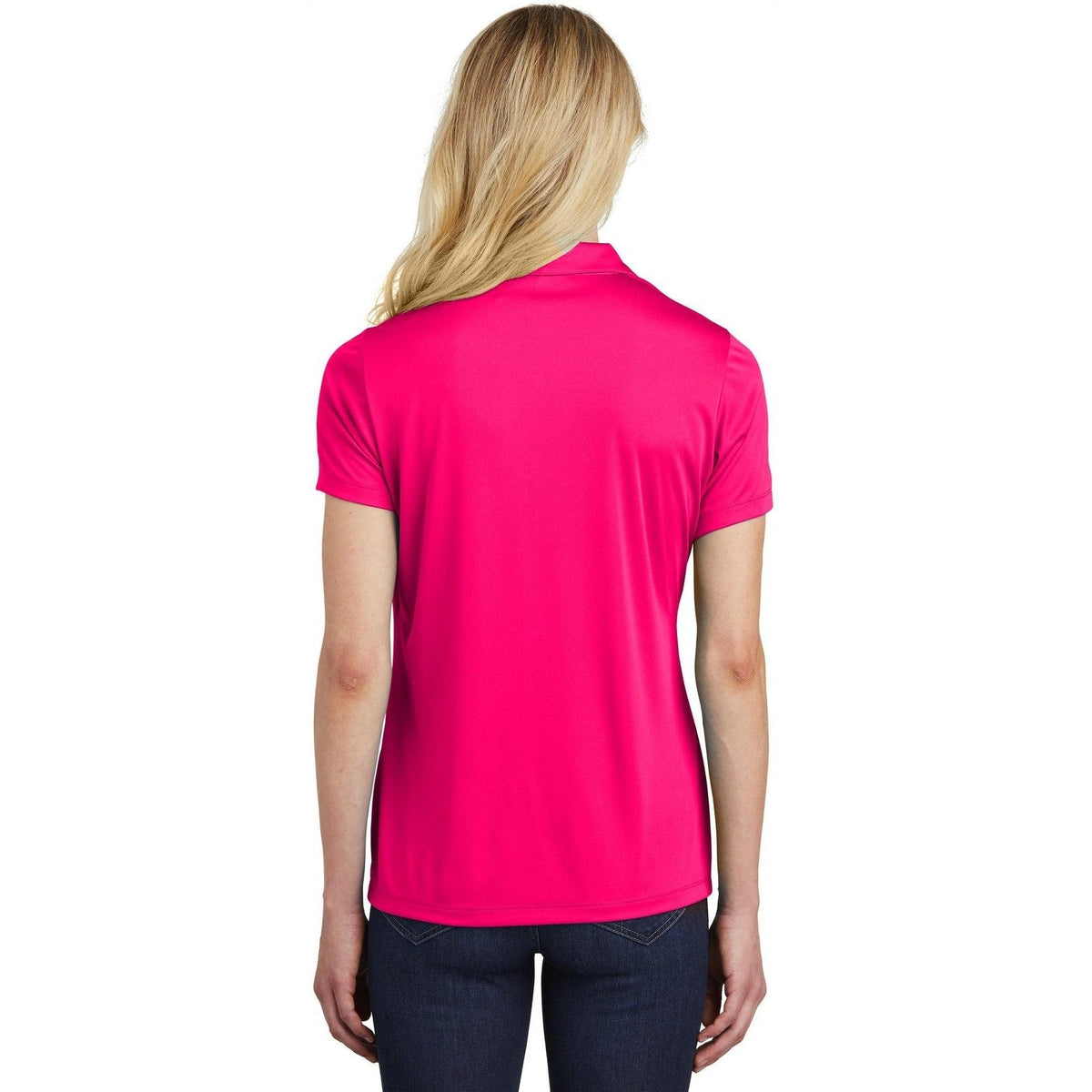 no-logo Sport-Tek Ladies Posicharge Competitor Polo-Regular-Sport-Tek-Thread Logic
