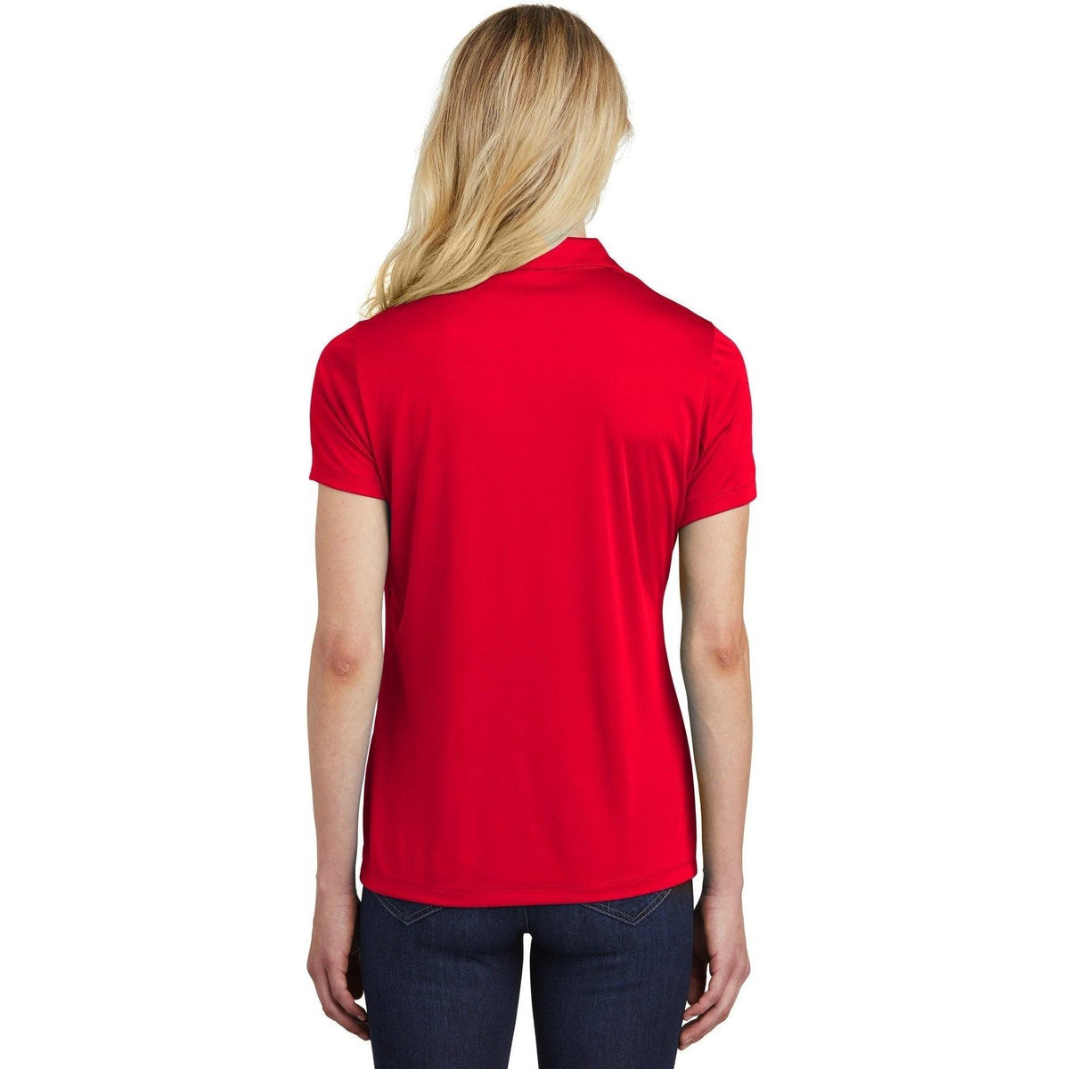 no-logo Sport-Tek Ladies Posicharge Competitor Polo-Regular-Sport-Tek-Thread Logic