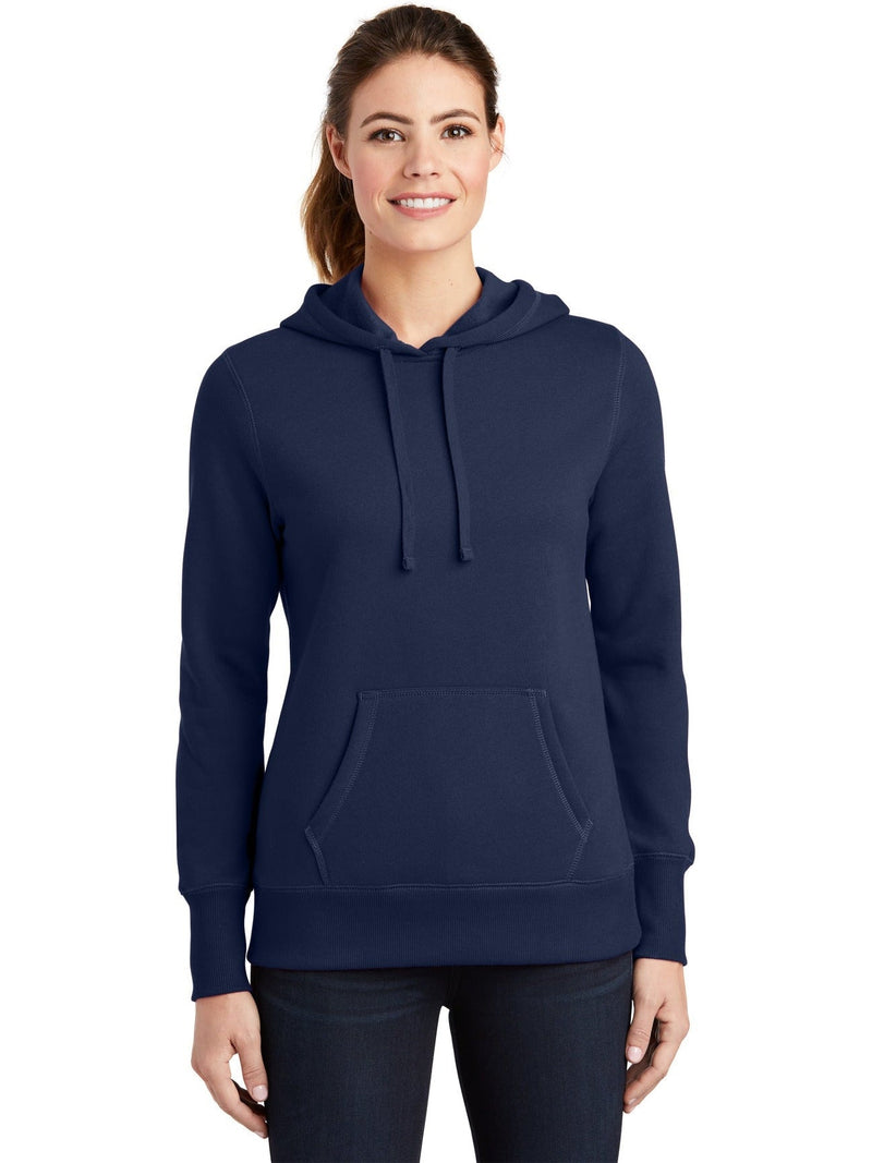  Sport-Tek Ladies Pullover Hooded Sweatshirt-Regular-Sport-Tek-True Navy-XS-Thread Logic