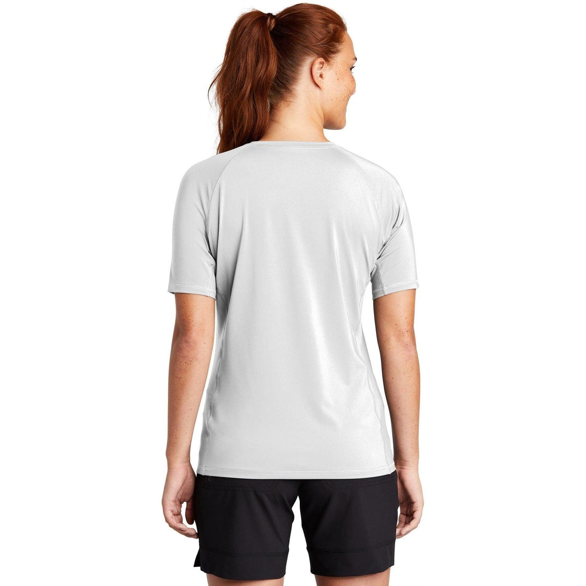 no-logo Sport-Tek Ladies Rashguard Tee-Regular-Sport-Tek-Thread Logic