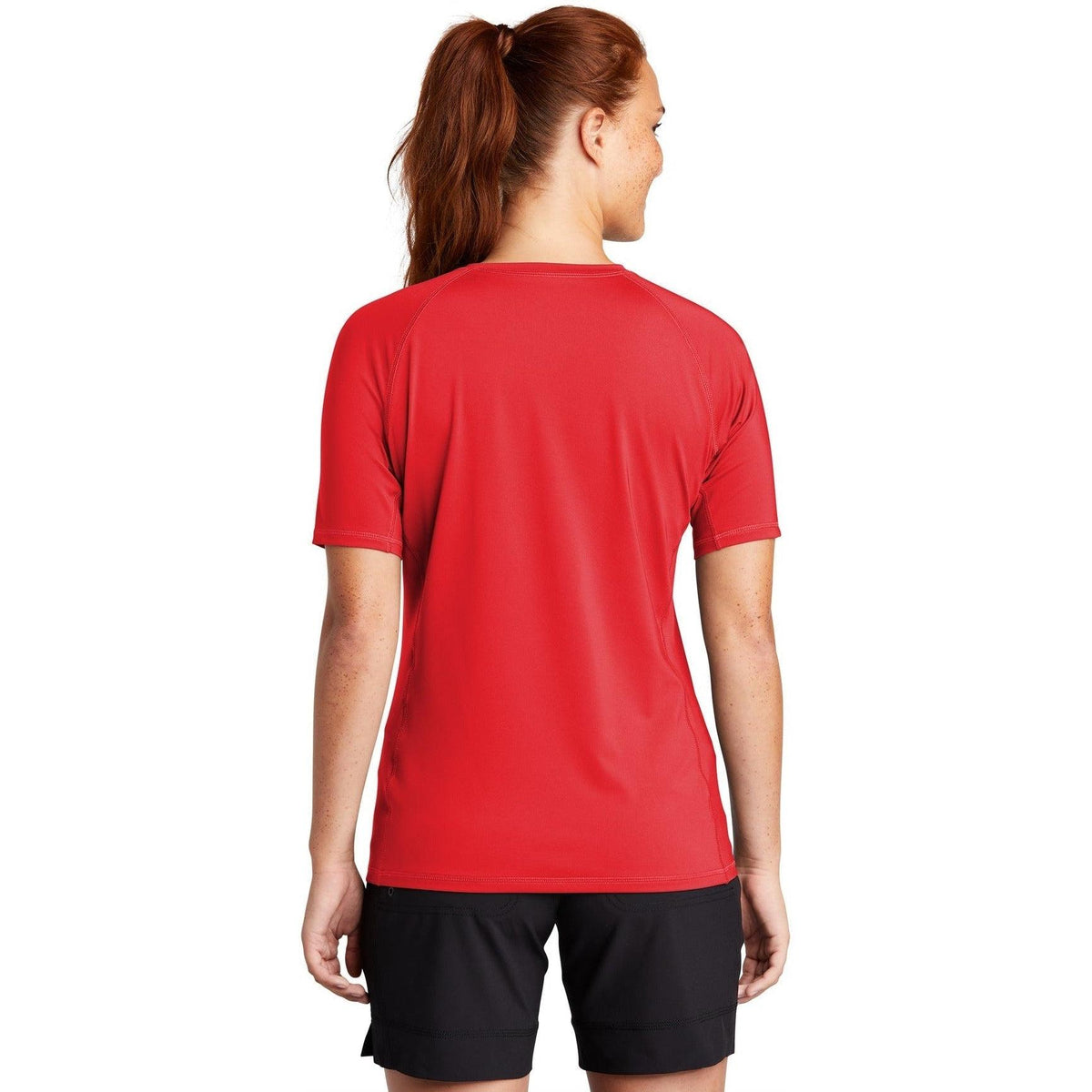 no-logo Sport-Tek Ladies Rashguard Tee-Regular-Sport-Tek-Thread Logic
