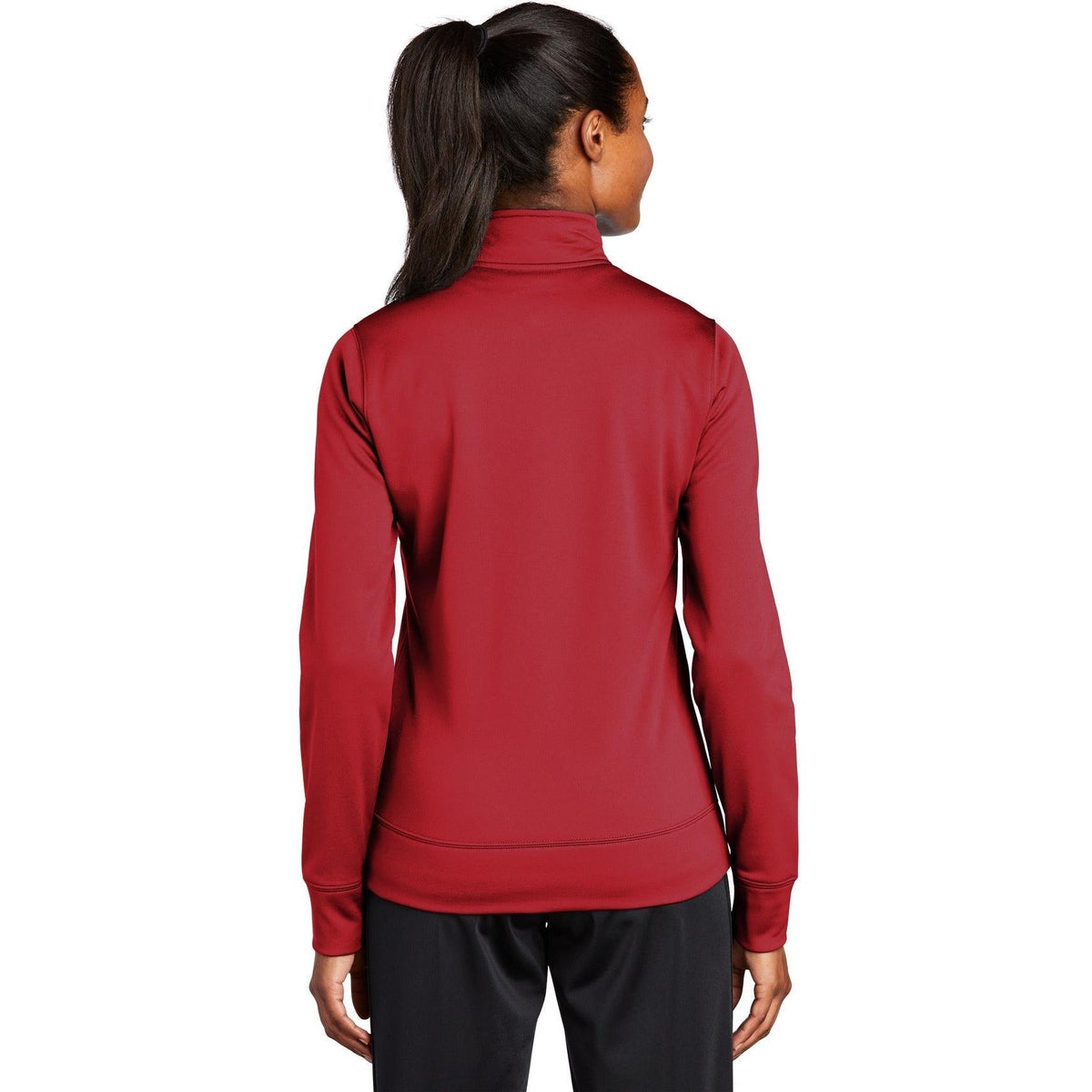 no-logo Sport-Tek Ladies Sport-Wick Fleece Full-Zip Jacket-Regular-Sport-Tek-Thread Logic
