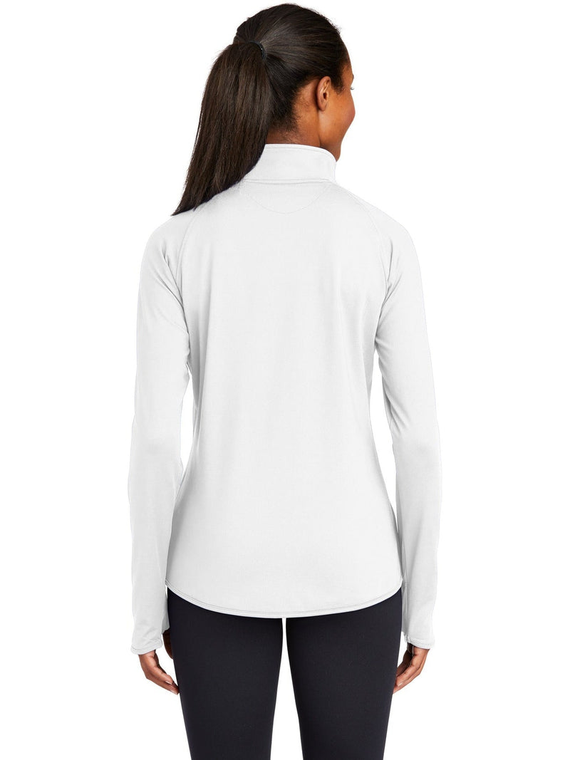 no-logo Sport-Tek Ladies Sport-Wick Stretch 1/2-Zip-Regular-Sport-Tek-Thread Logic