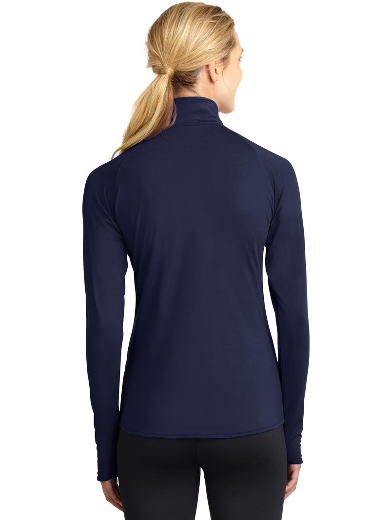 no-logo Sport-Tek Ladies Sport-Wick Stretch 1/2-Zip-Regular-Sport-Tek-Thread Logic