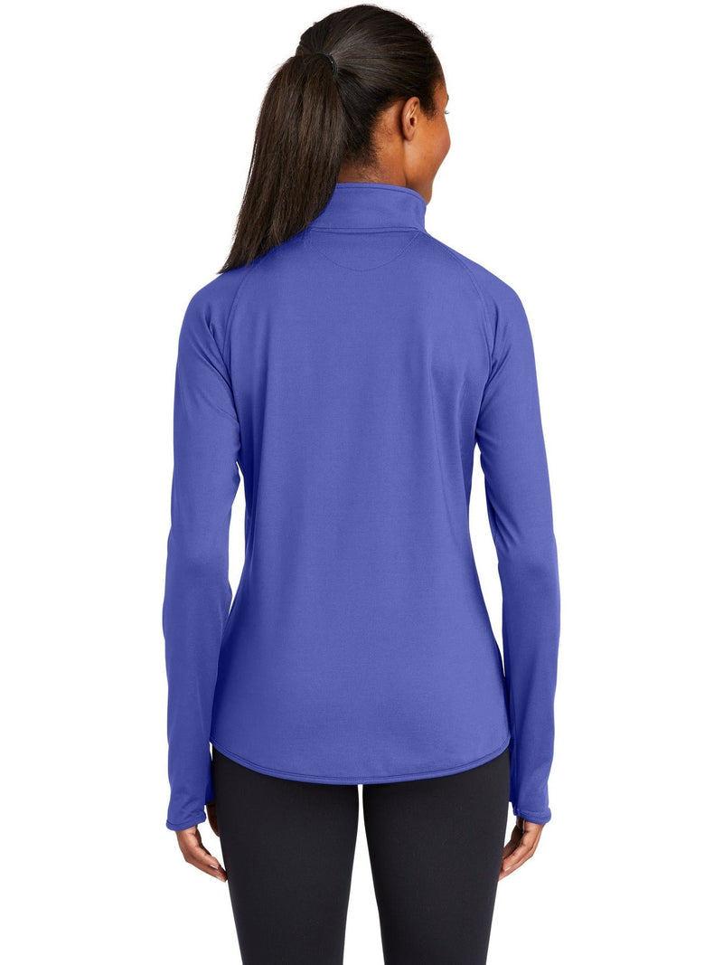 no-logo Sport-Tek Ladies Sport-Wick Stretch 1/2-Zip-Regular-Sport-Tek-Thread Logic