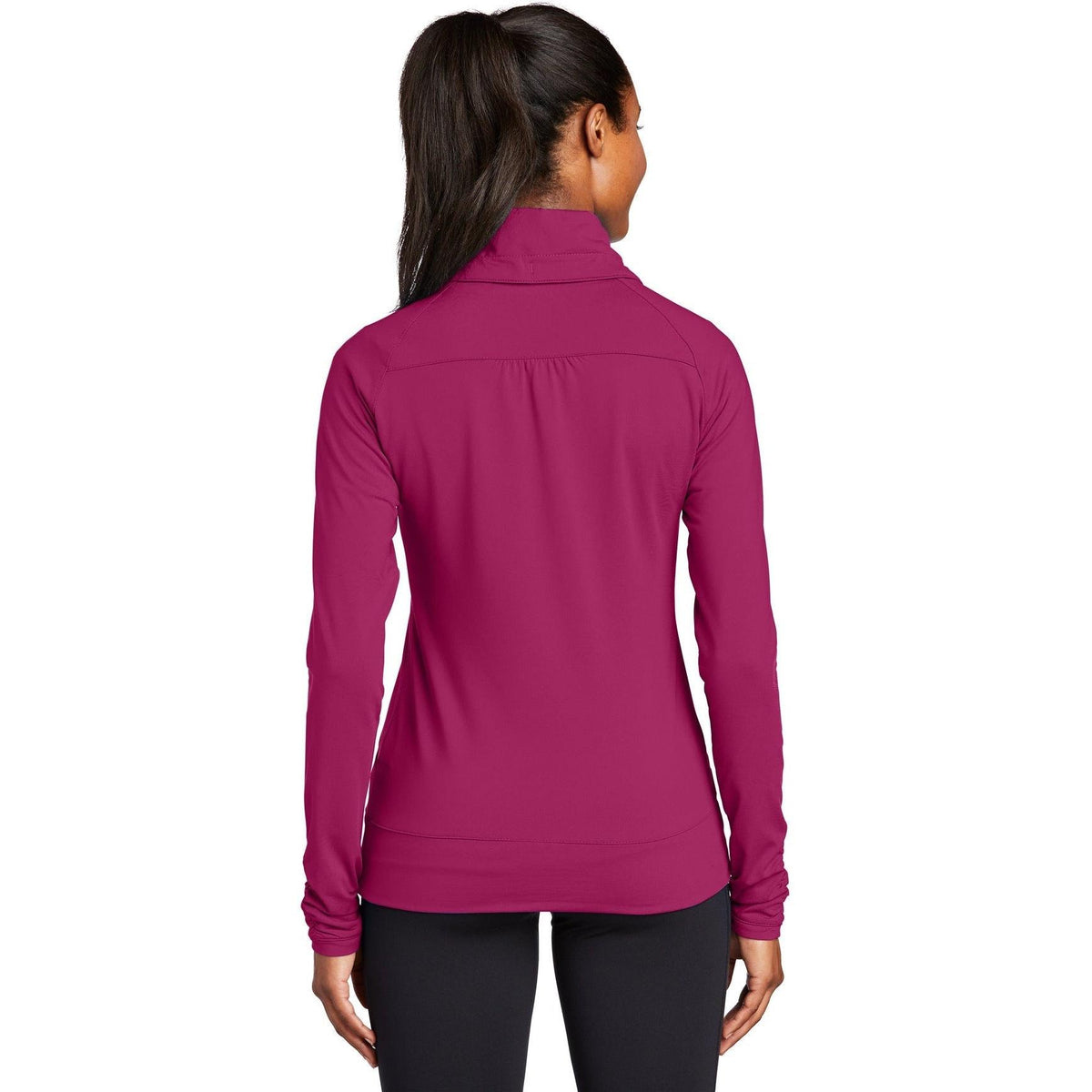 no-logo Sport-Tek Women's Sport-Wick Stretch Full-Zip-Full Zips-Sport-Tek-Thread Logic