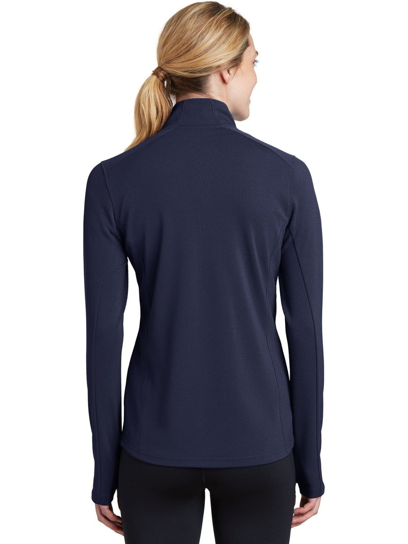 no-logo Sport-Tek Ladies Sport-Wick Textured 1/4-Zip Pullover-Regular-Sport-Tek-Thread Logic