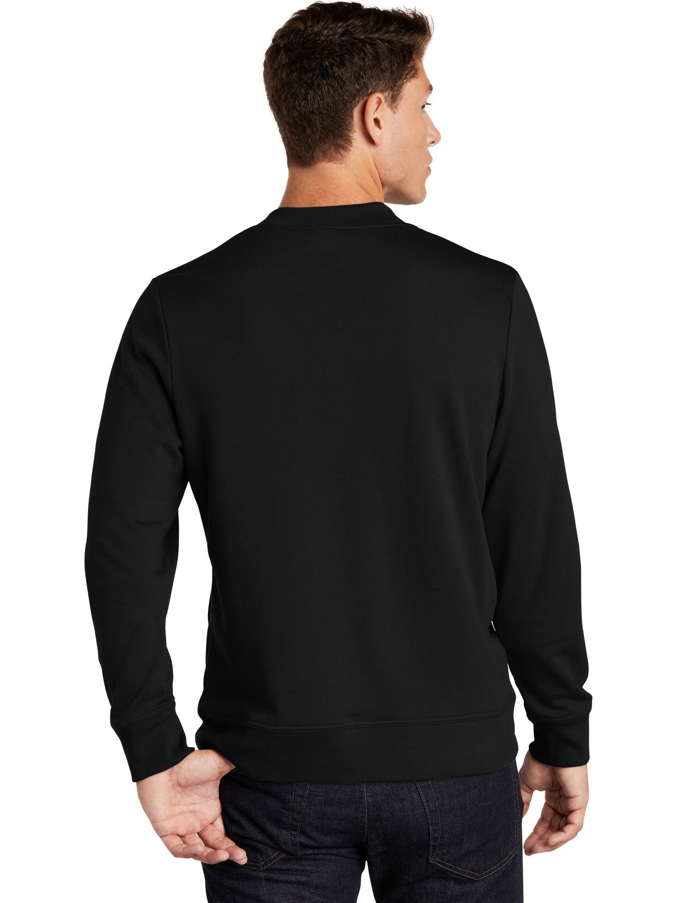 no-logo Sport-Tek Lightweight French Terry Bomber-Regular-Sport-Tek-Thread Logic