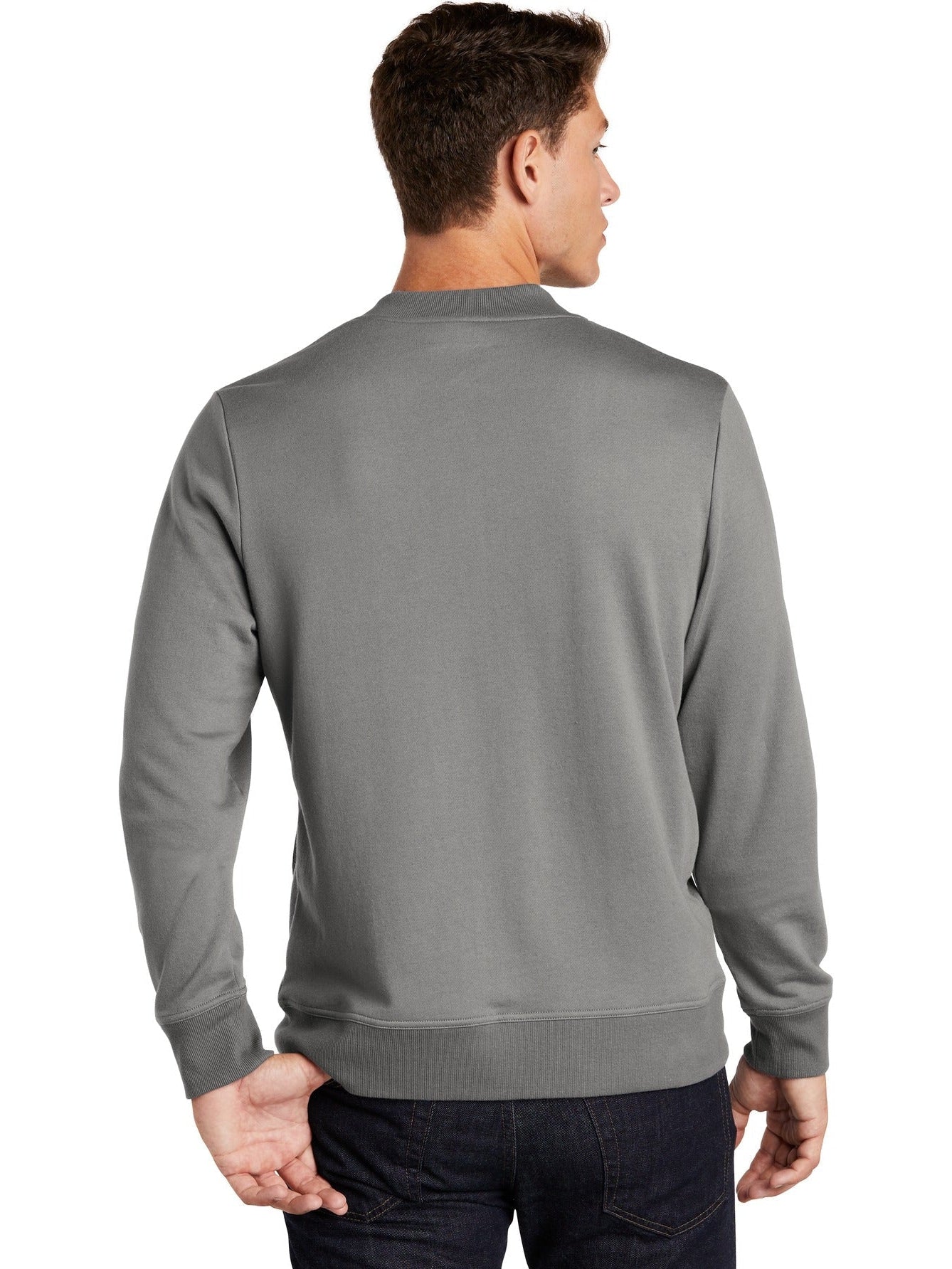 no-logo Sport-Tek Lightweight French Terry Bomber-Regular-Sport-Tek-Thread Logic