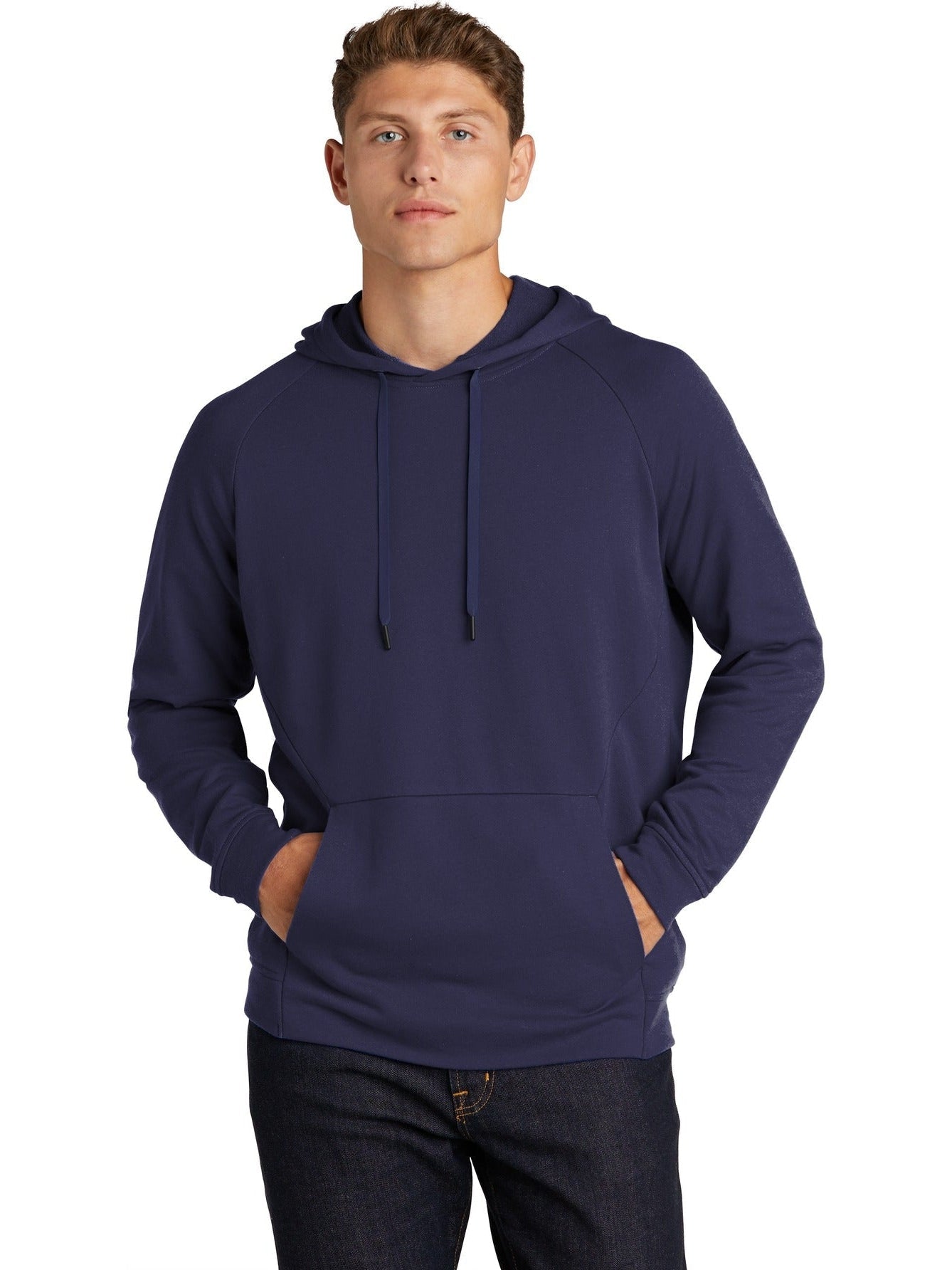  Sport-Tek Lightweight French Terry Pullover Hoodie-Regular-Sport-Tek-True Navy-S-Thread Logic