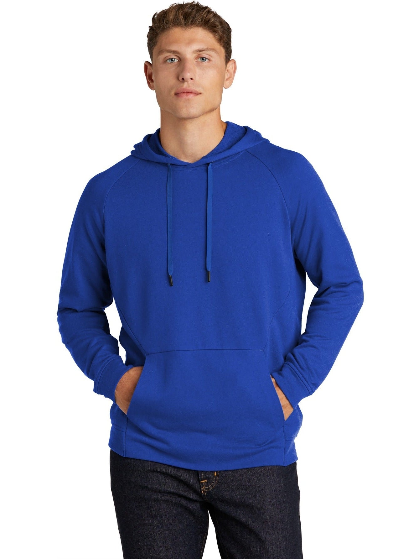  Sport-Tek Lightweight French Terry Pullover Hoodie-Regular-Sport-Tek-True Royal-S-Thread Logic