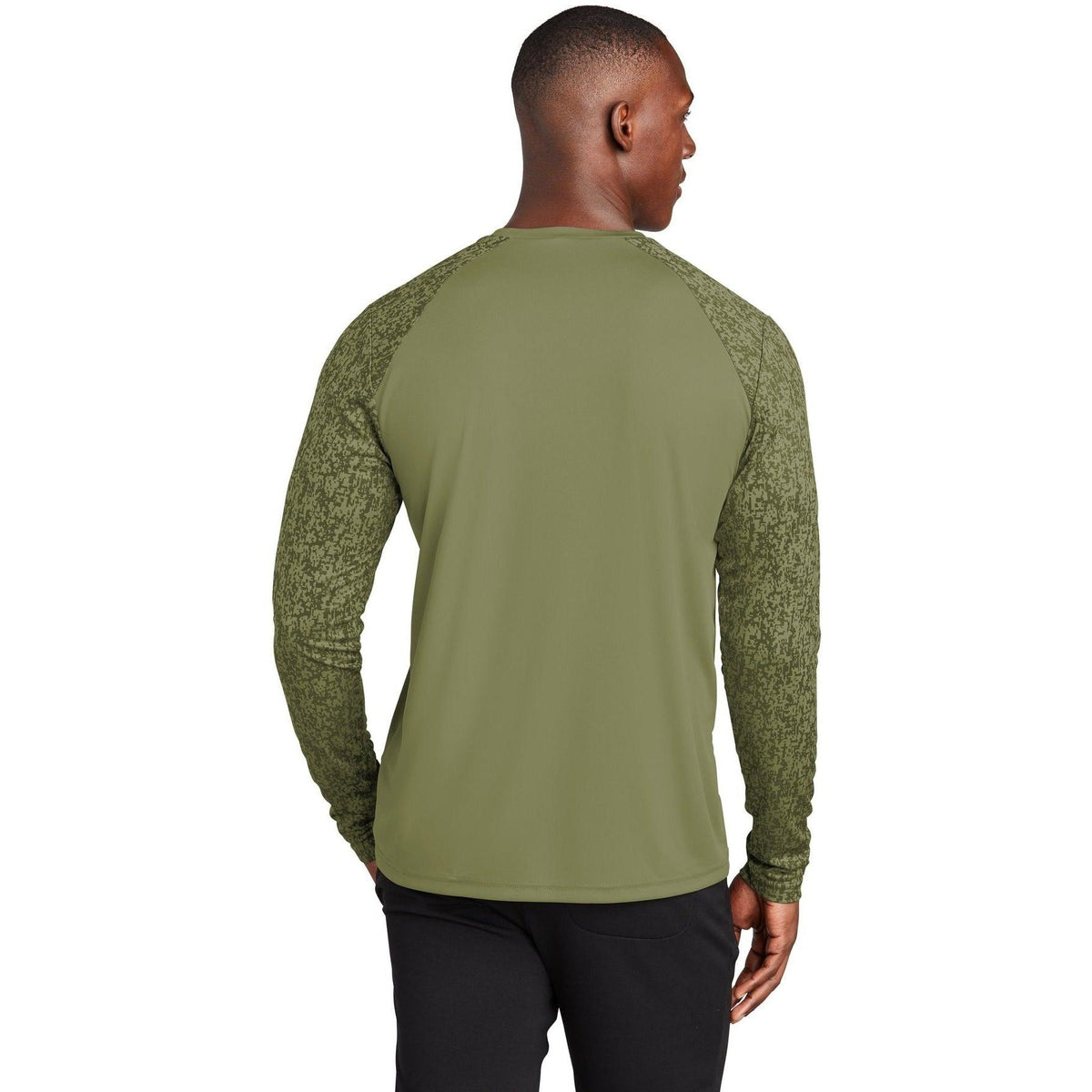 no-logo Sport-Tek Long Sleeve Digi Camo Tee-Regular-Sport-Tek-Thread Logic
