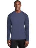  Sport-Tek Long Sleeve Digi Camo Tee-Regular-Sport-Tek-True Navy-S-Thread Logic