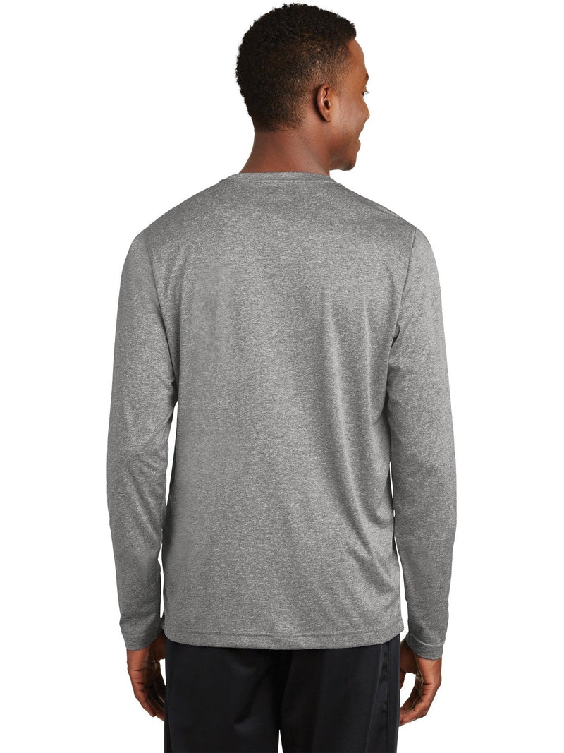 no-logo Sport-Tek Long Sleeve Heather Contender Tee-Regular-Sport-Tek-Thread Logic