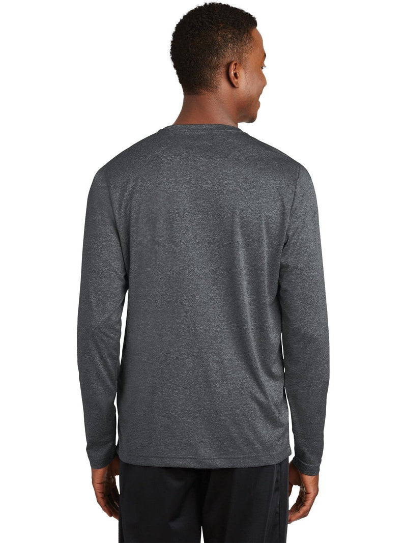 no-logo Sport-Tek Long Sleeve Heather Contender Tee-Regular-Sport-Tek-Thread Logic