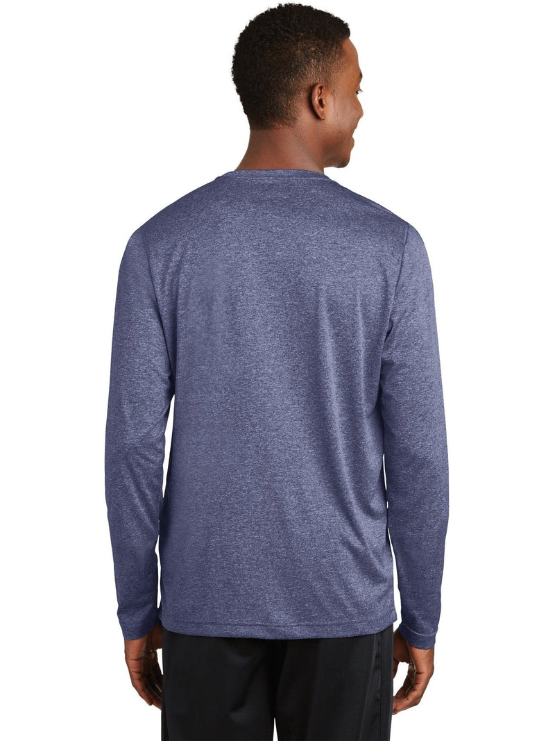 no-logo Sport-Tek Long Sleeve Heather Contender Tee-Regular-Sport-Tek-Thread Logic