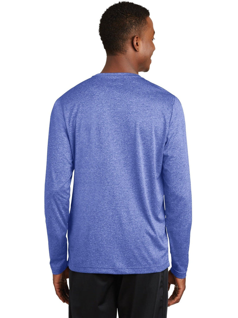 no-logo Sport-Tek Long Sleeve Heather Contender Tee-Regular-Sport-Tek-Thread Logic