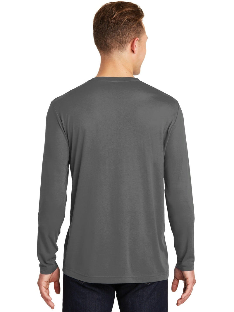 no-logo Sport-Tek Long Sleeve Posicharge Competitor Cotton Touch Tee-Regular-Sport-Tek-Thread Logic