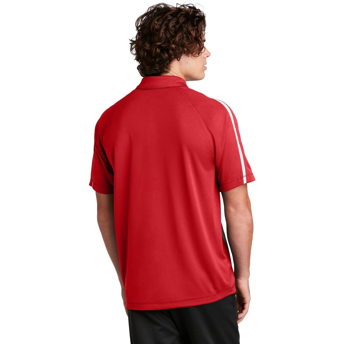 no-logo Sport-Tek Micro-Mesh Colorblock Polo-Regular-Sport-Tek-Thread Logic