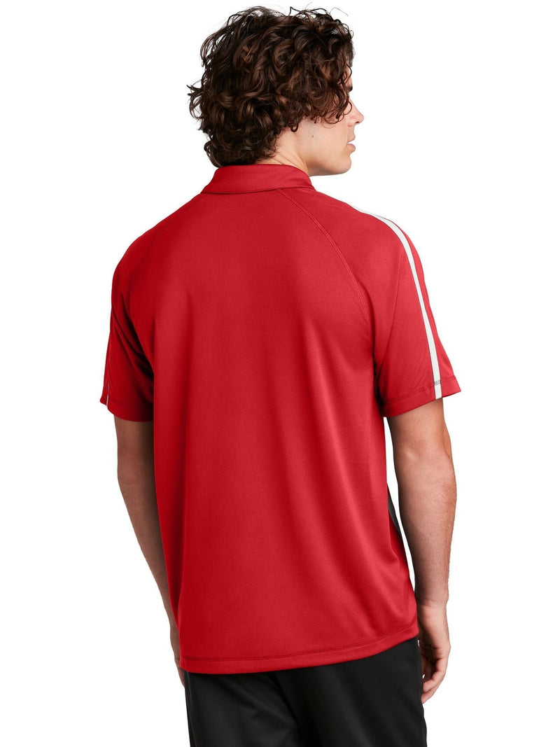 no-logo Sport-Tek Micro-Mesh Colorblock Polo-Regular-Sport-Tek-Thread Logic