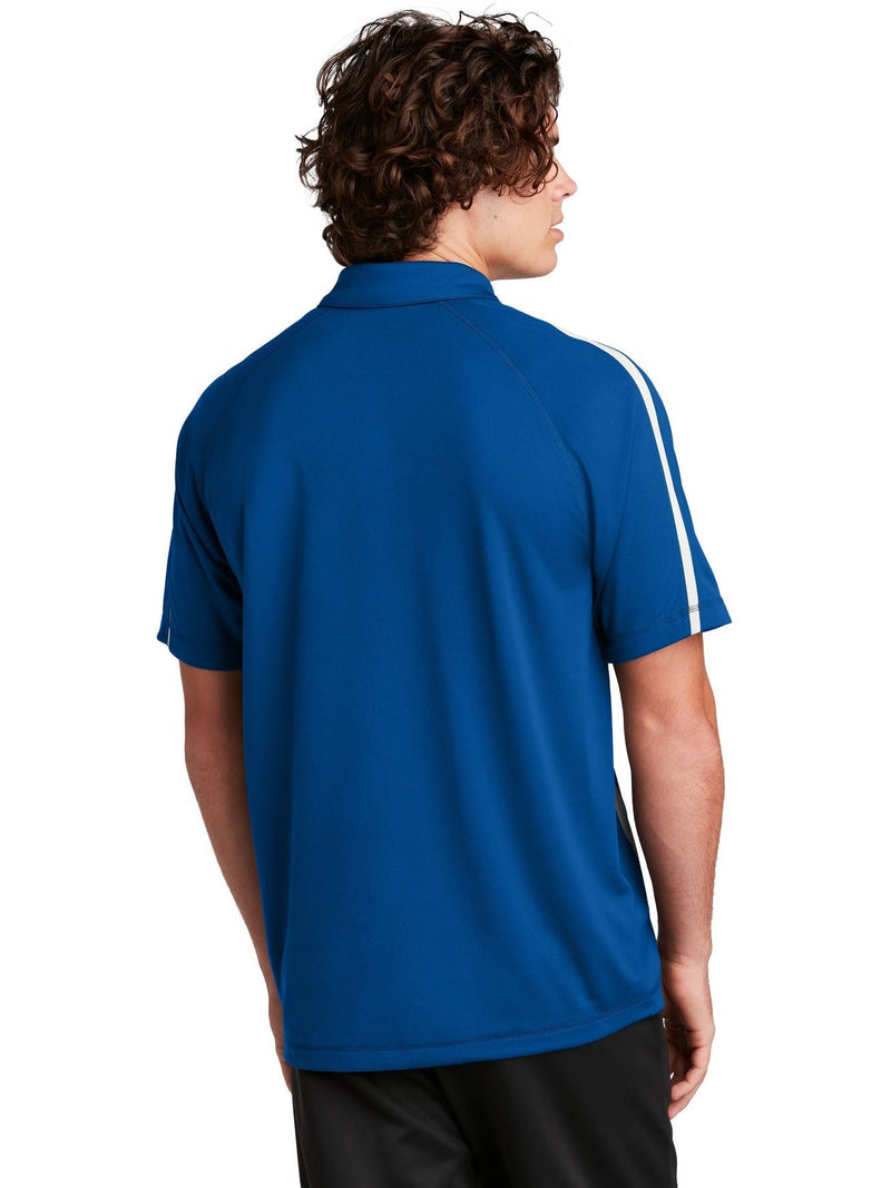 no-logo Sport-Tek Micro-Mesh Colorblock Polo-Regular-Sport-Tek-Thread Logic