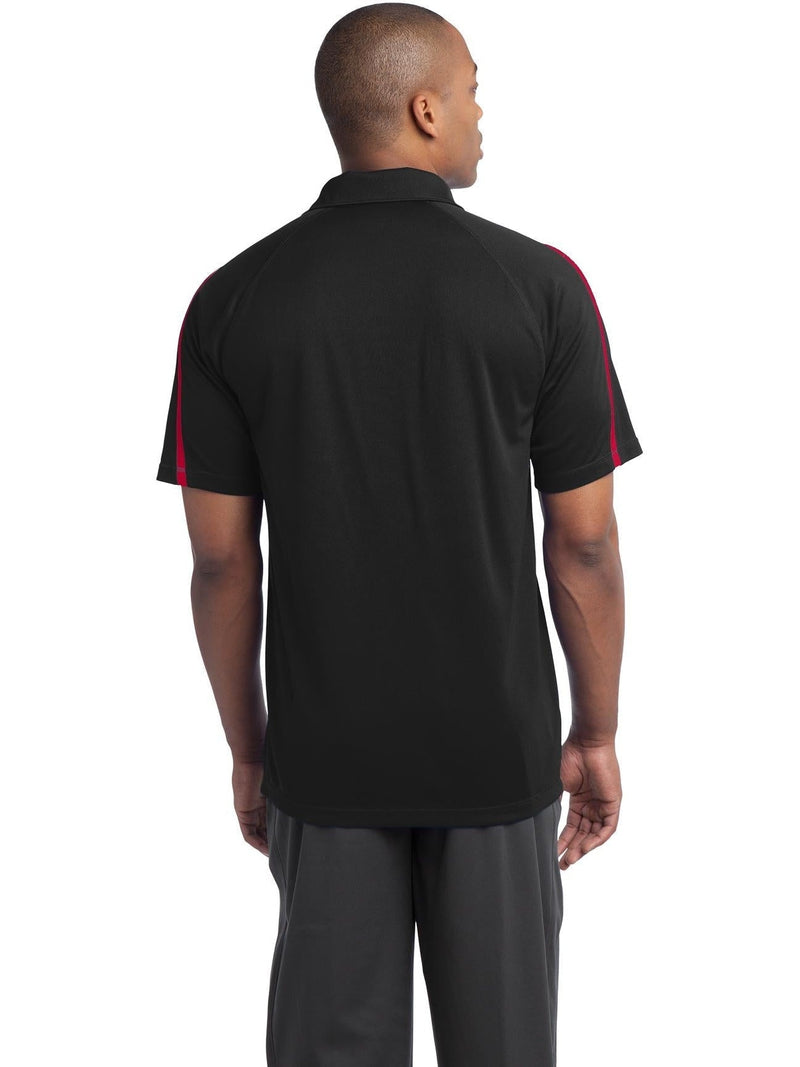 no-logo Sport-Tek Micro-Mesh Colorblock Polo-Regular-Sport-Tek-Thread Logic