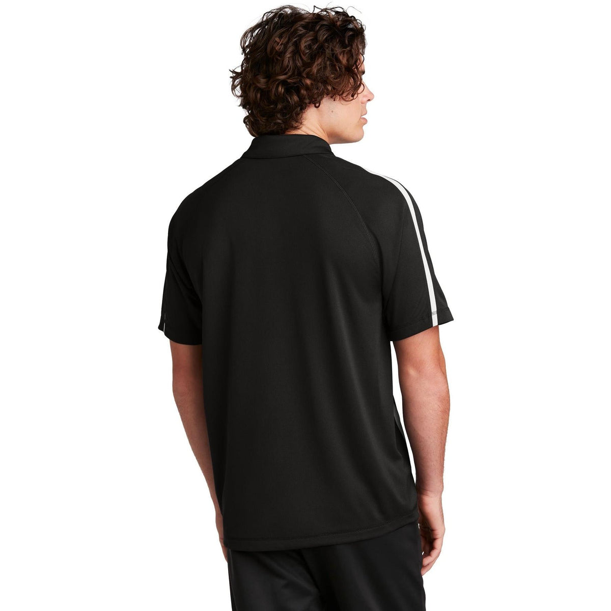 no-logo Sport-Tek Micro-Mesh Colorblock Polo-Regular-Sport-Tek-Thread Logic