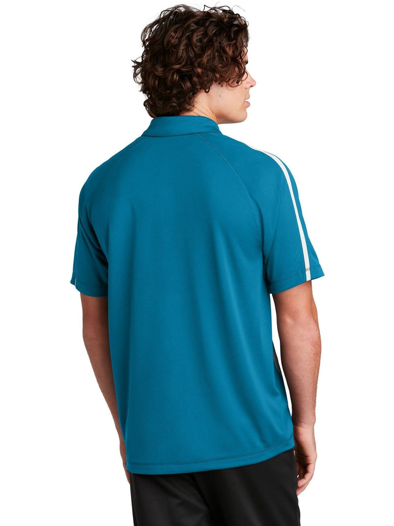 no-logo Sport-Tek Micro-Mesh Colorblock Polo-Regular-Sport-Tek-Thread Logic