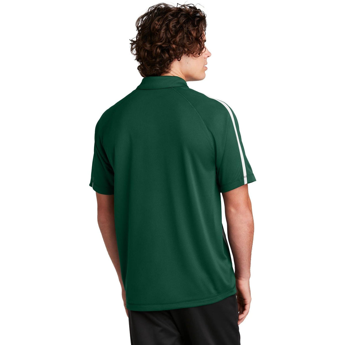 no-logo Sport-Tek Micro-Mesh Colorblock Polo-Regular-Sport-Tek-Thread Logic