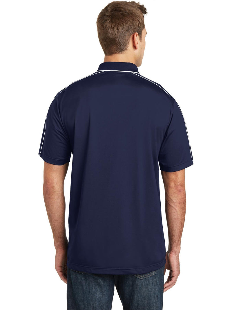 no-logo Sport-Tek Micropique Sport-Wick Piped Polo-Regular-Sport-Tek-Thread Logic