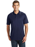  Sport-Tek Micropique Sport-Wick Piped Polo-Regular-Sport-Tek-True Navy/White-S-Thread Logic