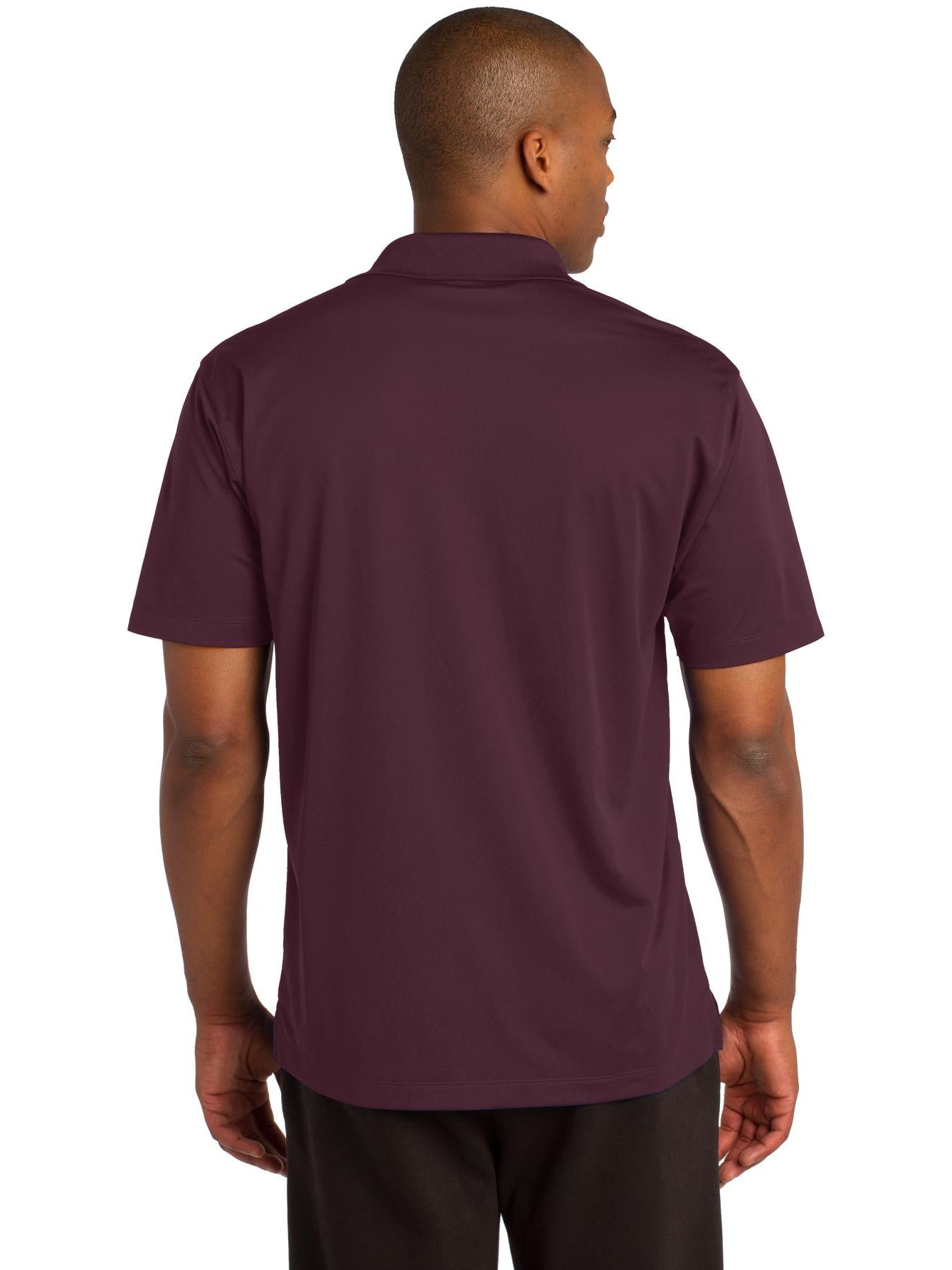 no-logo Sport-Tek Micropique Sport-Wick Pocket Polo-Regular-Sport-Tek-Thread Logic
