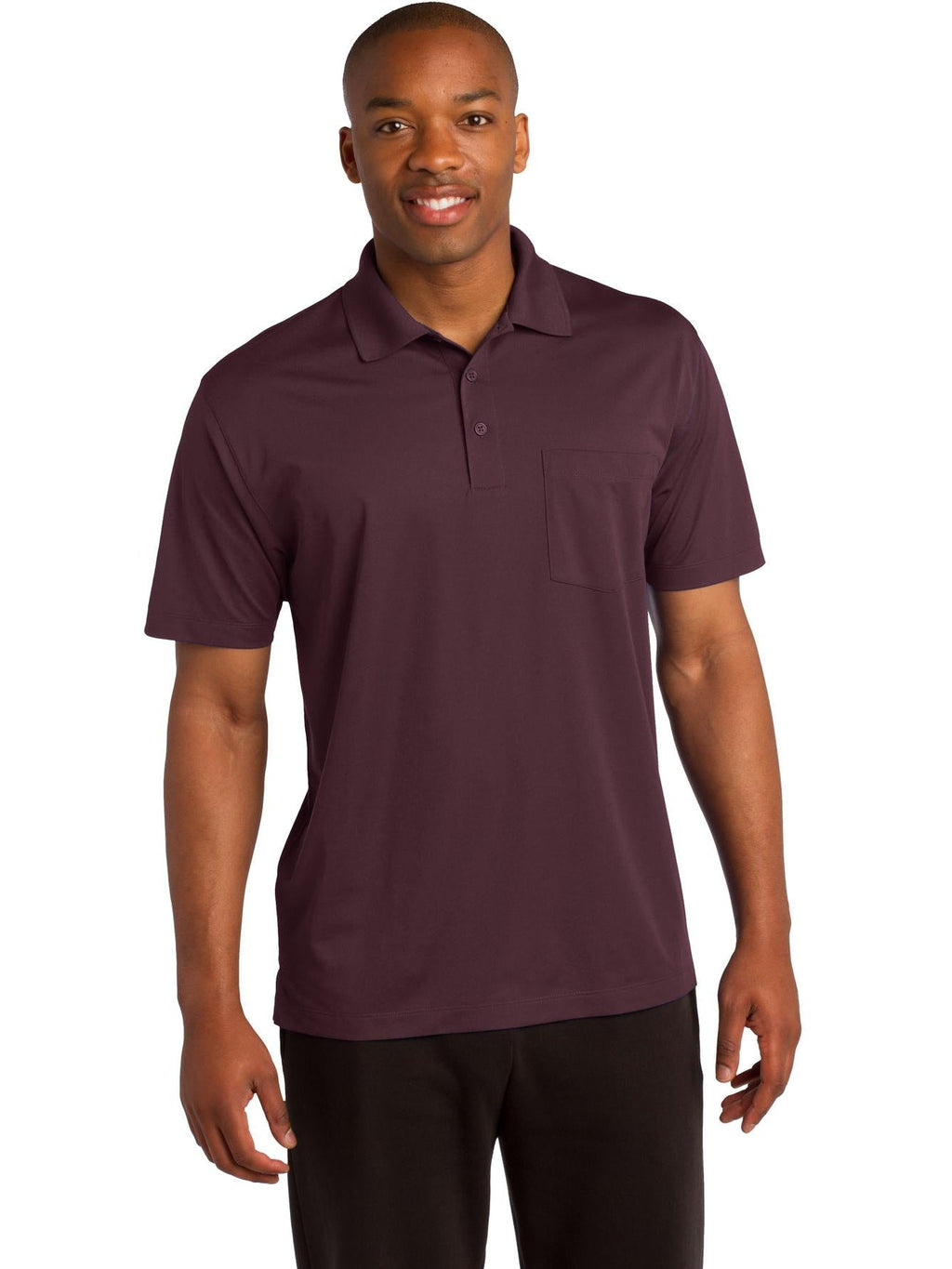 Micropique Sport-Wick® Polowith Embroidered Logo – Signature Threads