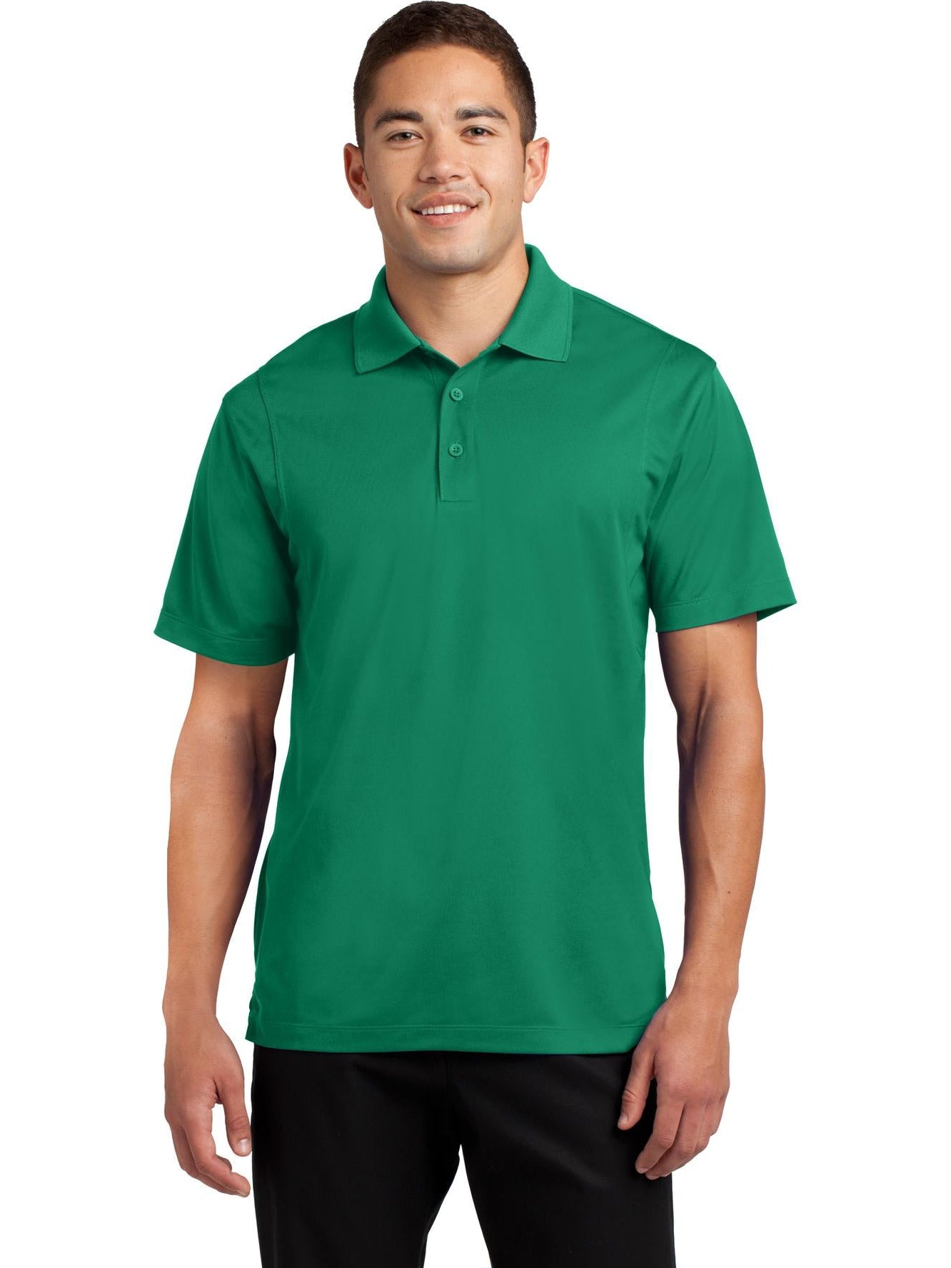  Sport-Tek Micropique Sport-Wick Polo-Regular-Sport-Tek-Kelly Green-S-Thread Logic