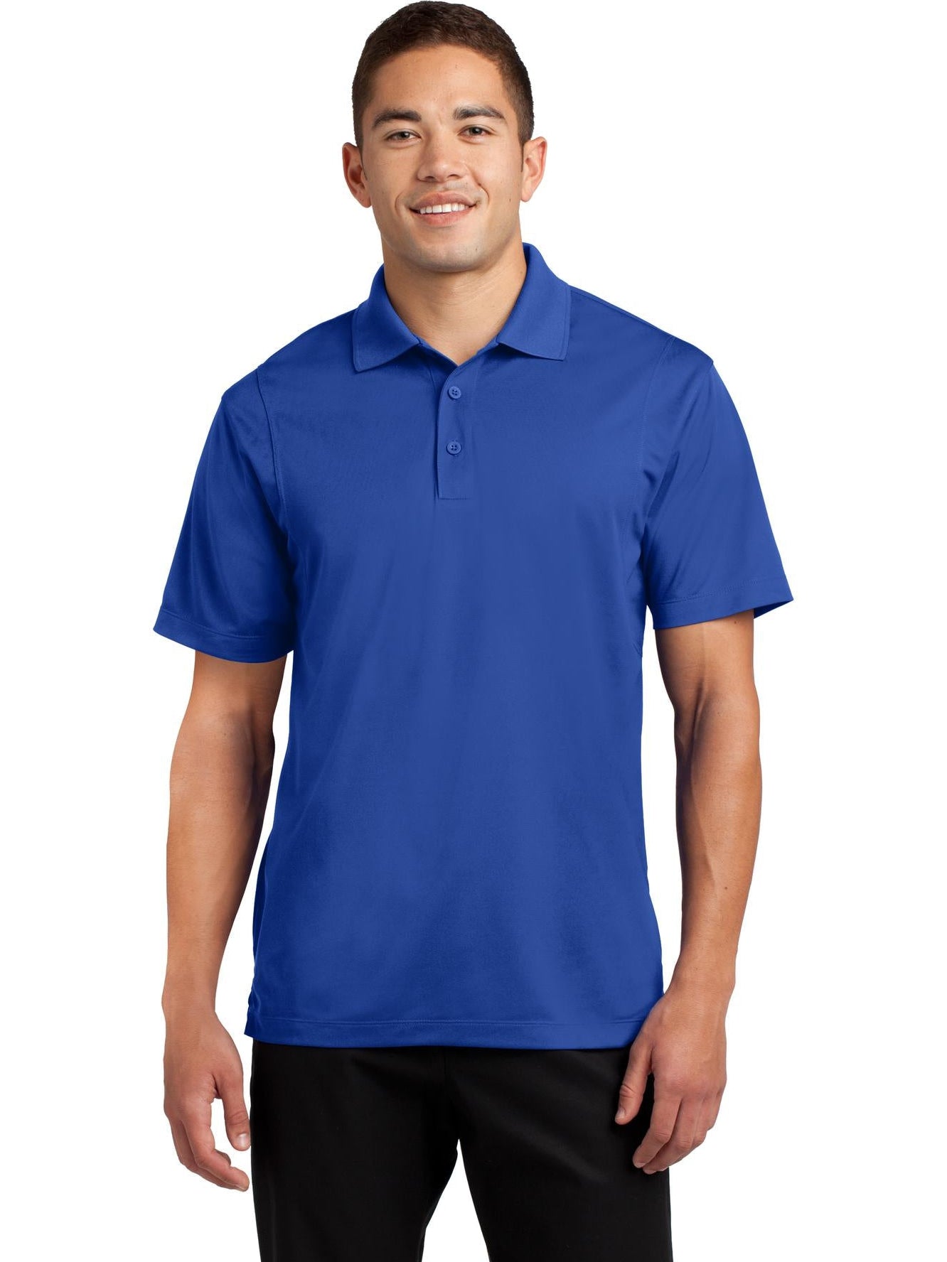  Sport-Tek Micropique Sport-Wick Polo-Regular-Sport-Tek-True Royal-S-Thread Logic