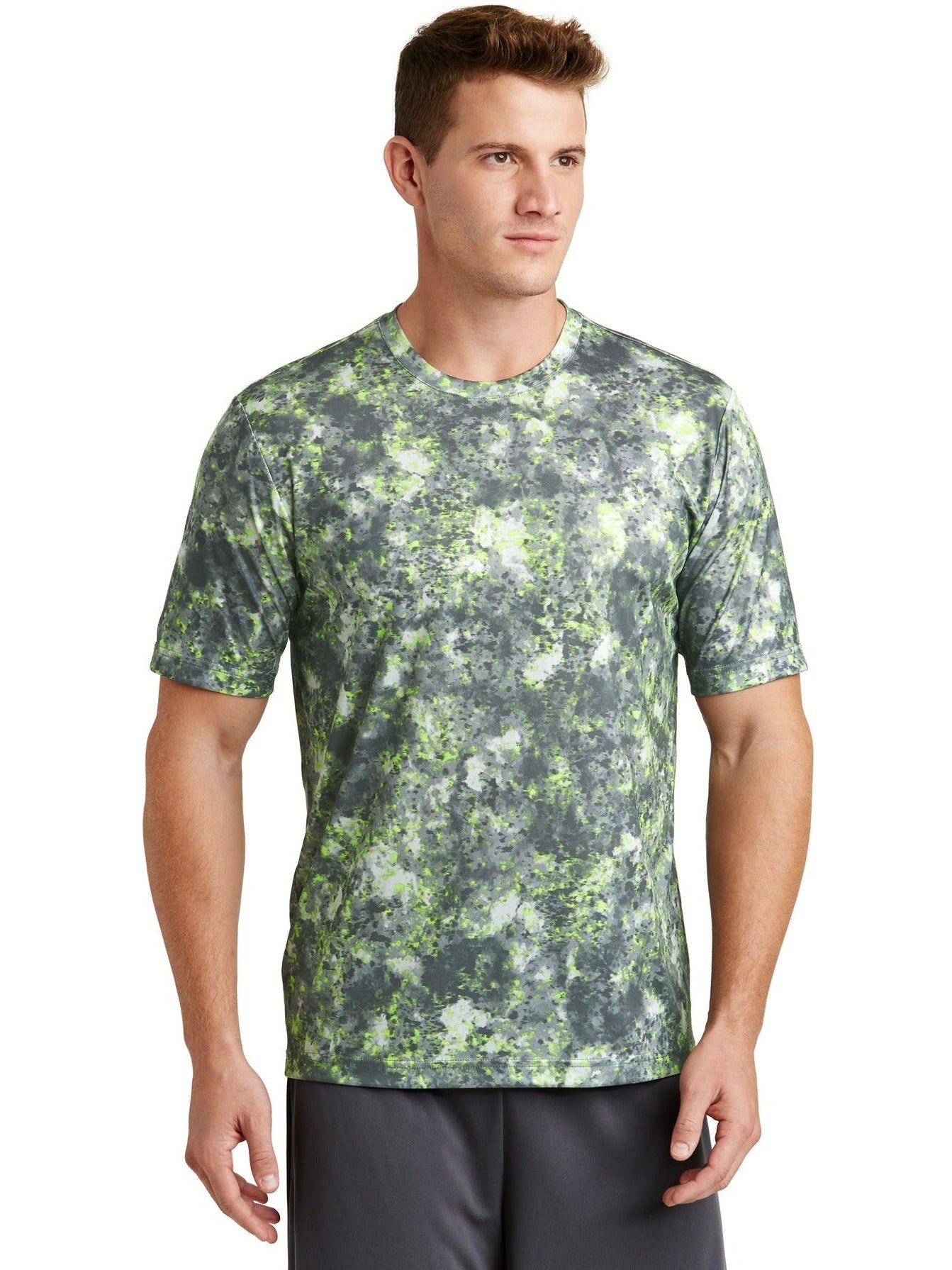  Sport-Tek Mineral Freeze Tee-Active-Sport-Tek-Lime Shock-S-Thread Logic