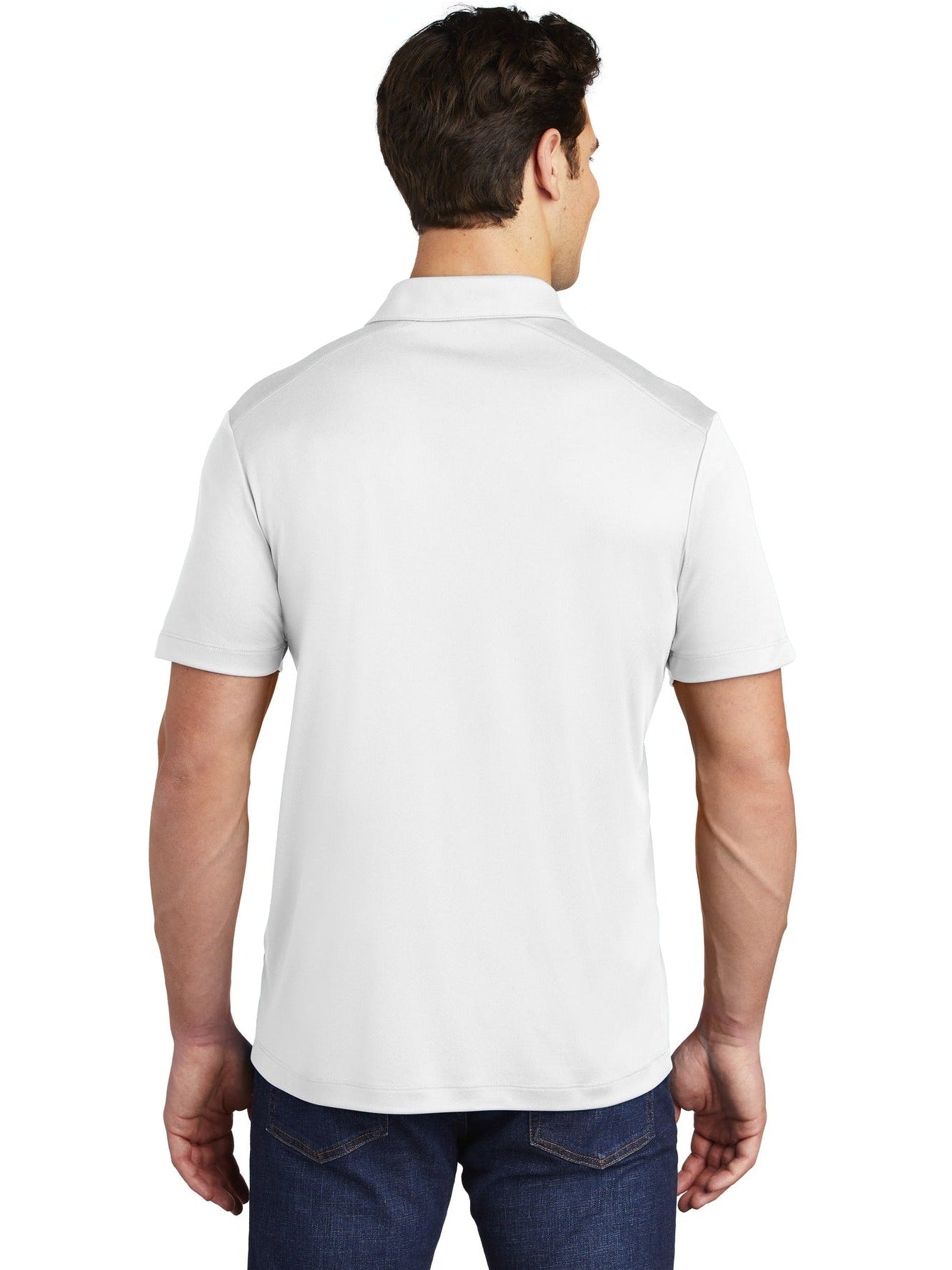 no-logo Sport-Tek Posi-UV Pro Polo-Regular-Sport-Tek-Thread Logic